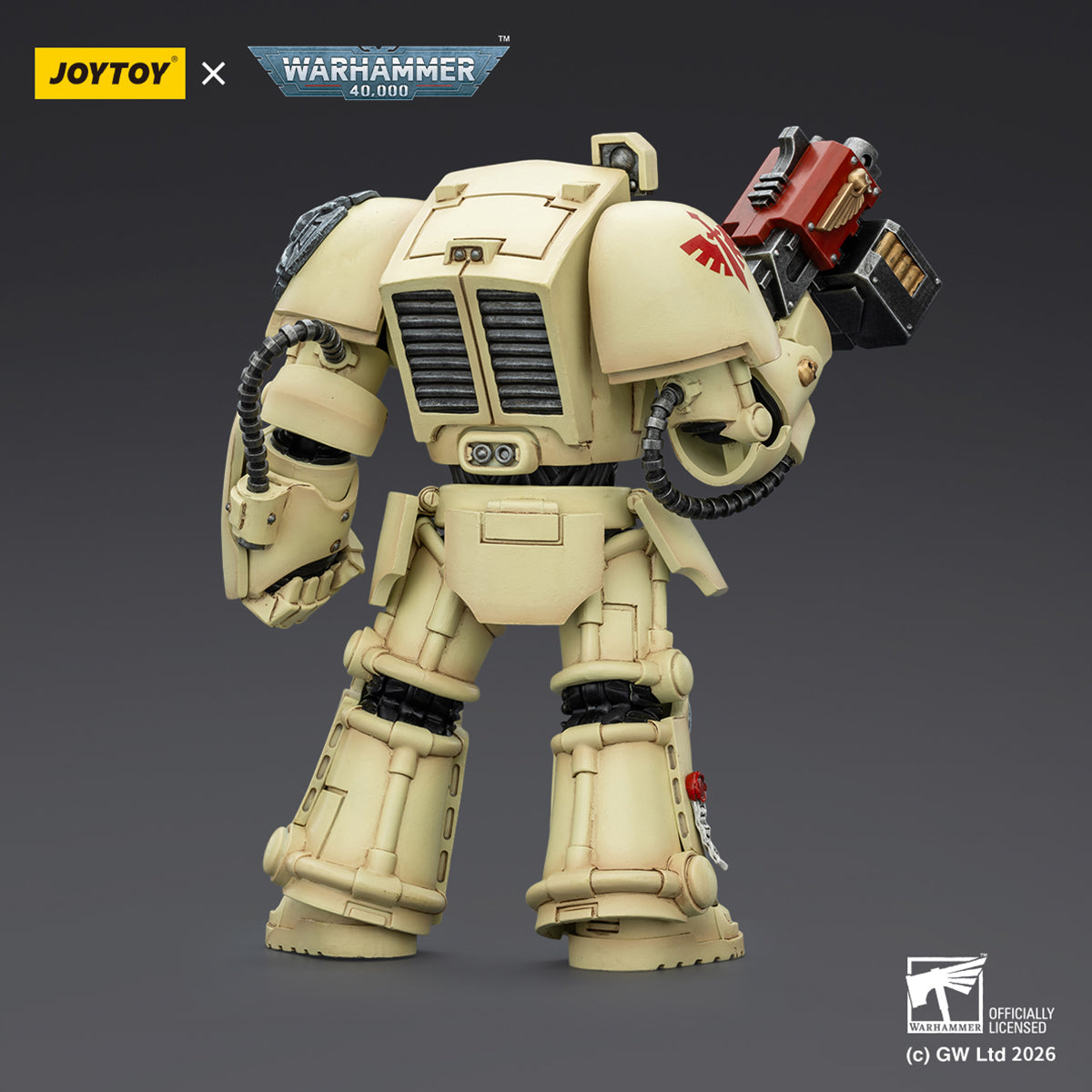 JOYTOY Warhammer 40,000 Dark Angels Deathwing Terminator with Power Fist and Assault Cannon & with Power Fist and Storm Bolter & with Power Sword and Storm Bolter Action Figure