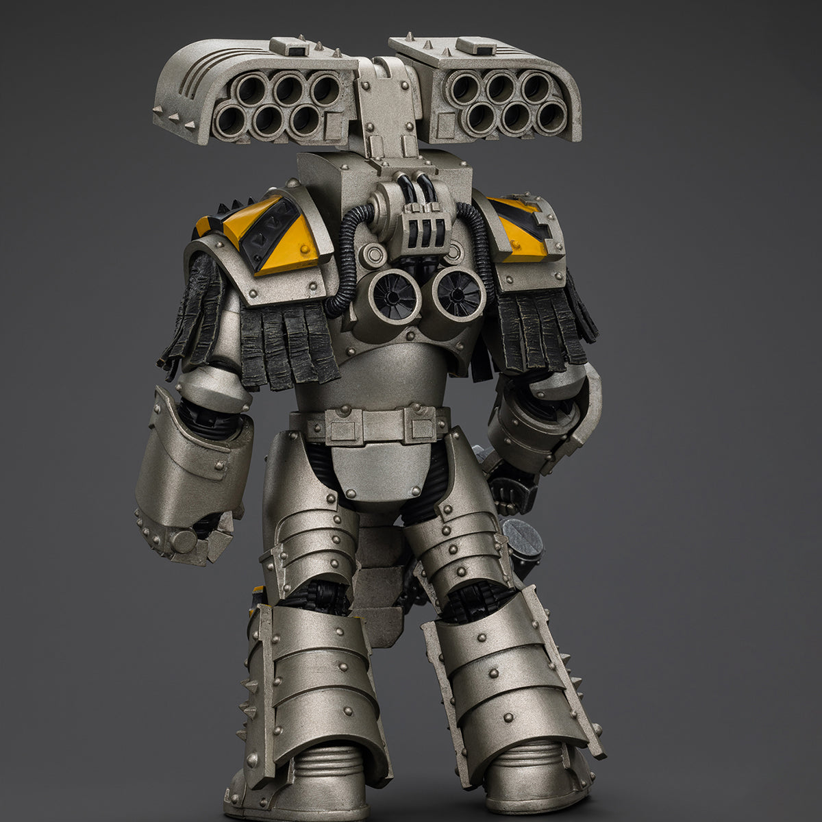 JOYTOY Warhammer La Herejía de Horus Guerreros de Hierro Tirano Asedio Terminator con lanzacohetes Figuras de acción