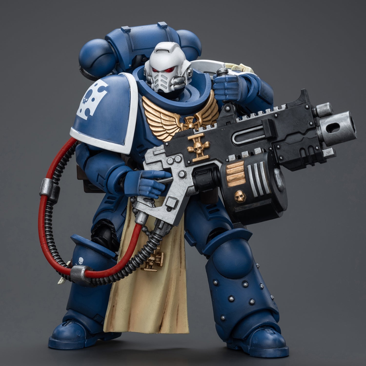 JOYTOY Ultramarines Sternguard Veteran with Heavy Bolter JT9848 Warhammer 40K 1/18 Scale Action Figure