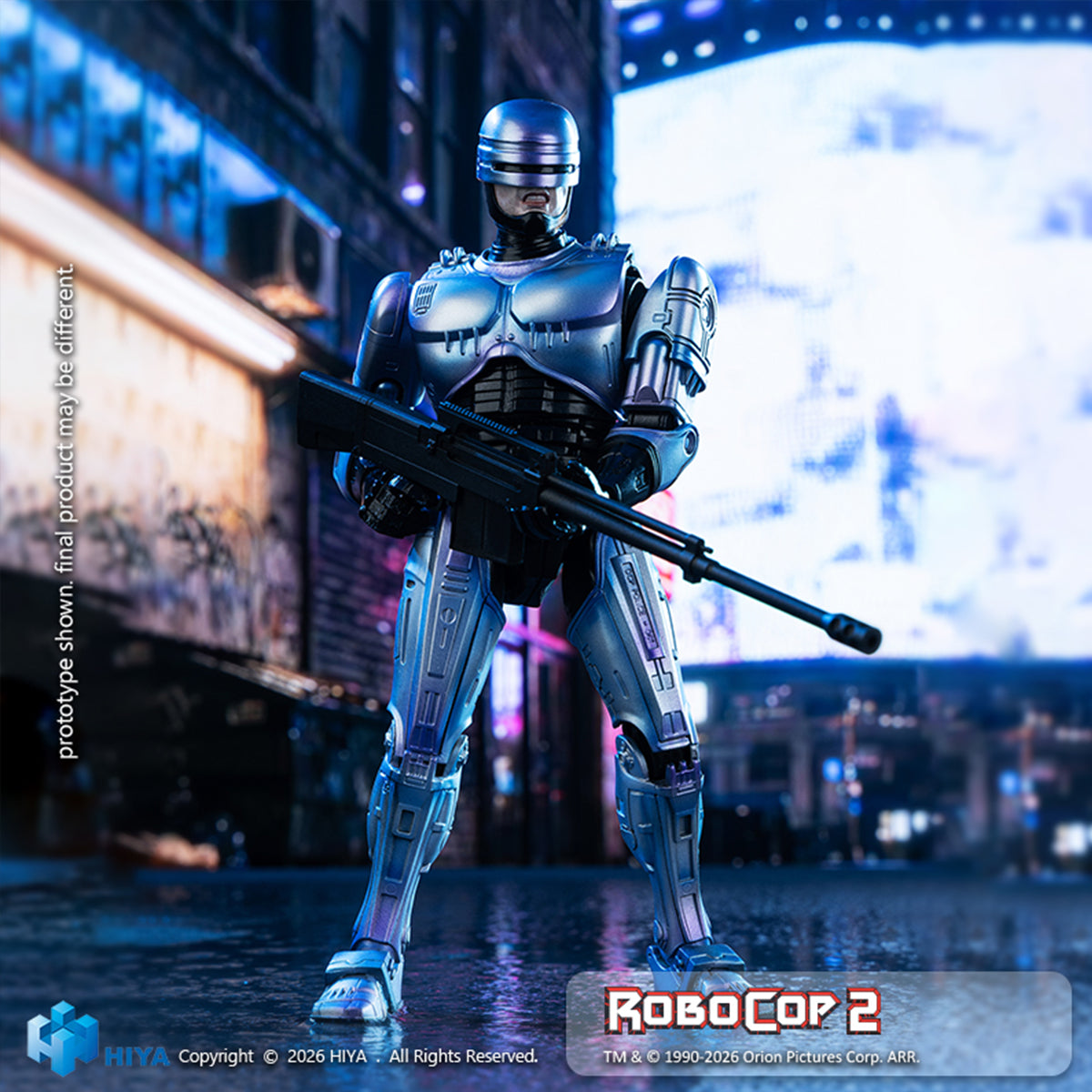 HIYA ESR0302 RoboCop 2 RoboCop EXQUISITE SUPER Series 1/12 Scale Action Figure