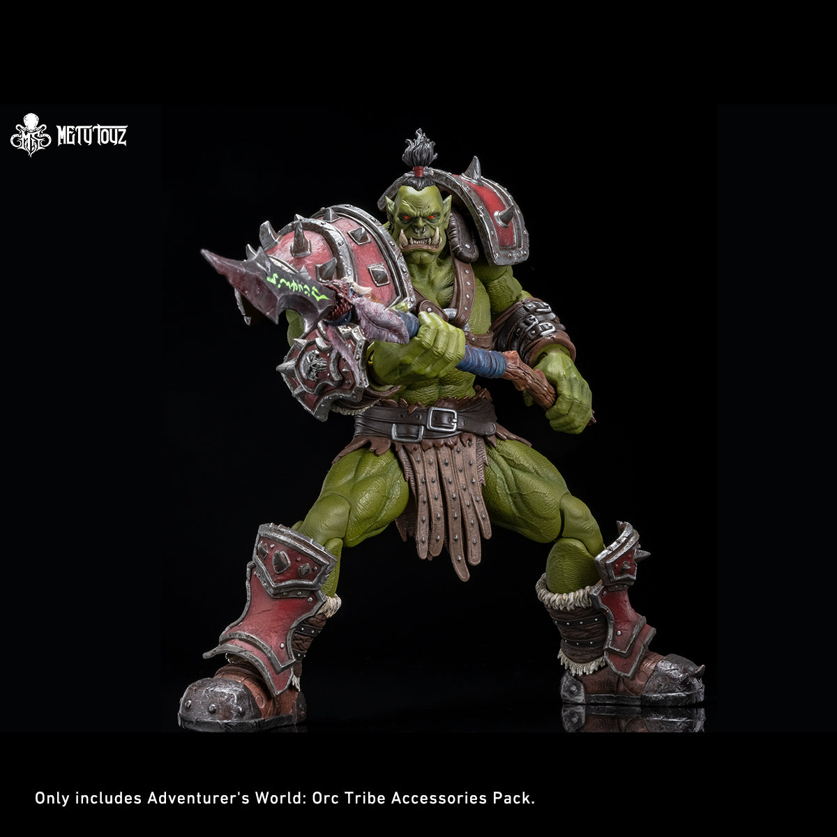 Metytoyz, Adventurer World Orc Tribe, Accessory Pack for Figurine