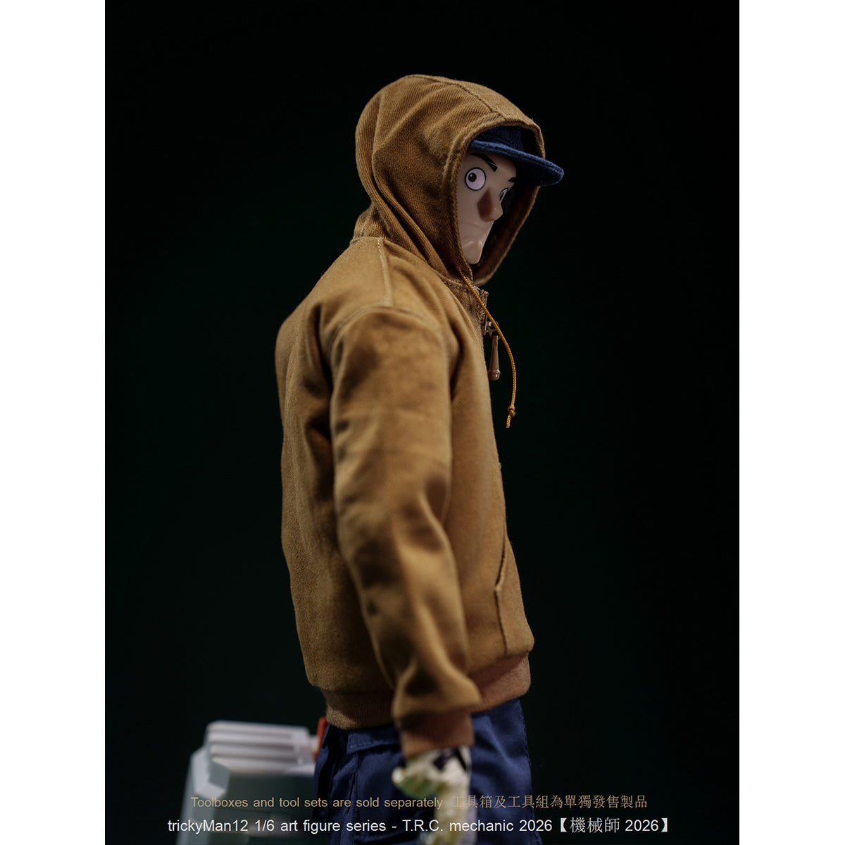 TrickyMan12 T.R.C. Mechanic 2026 with Canvas Work Jacket 1/6 Scale Action Figure Set