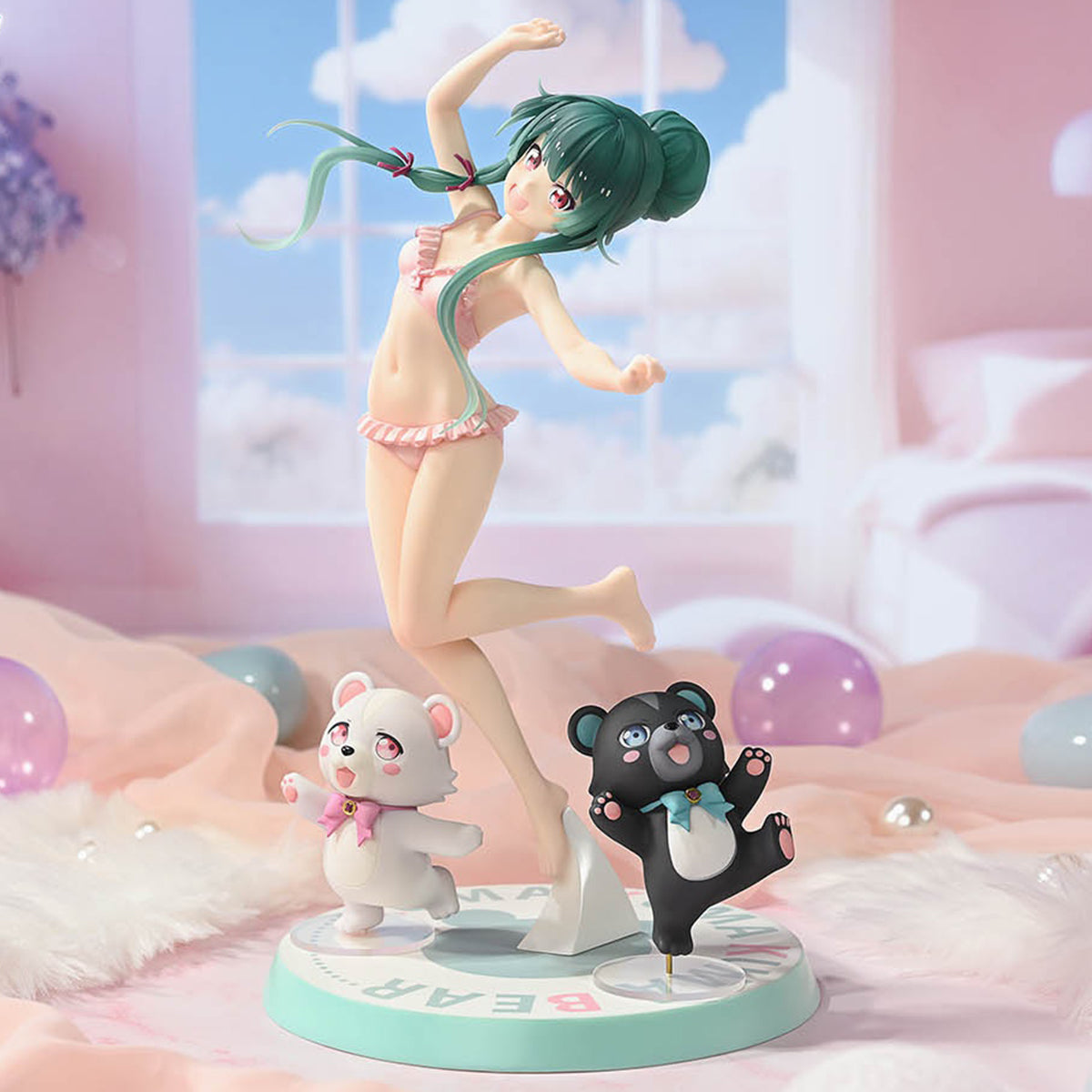 PRISMA WING Kuma Kuma Kuma Bear Punch - Yuna Deluxe Edition Pre-Painted Art Statue