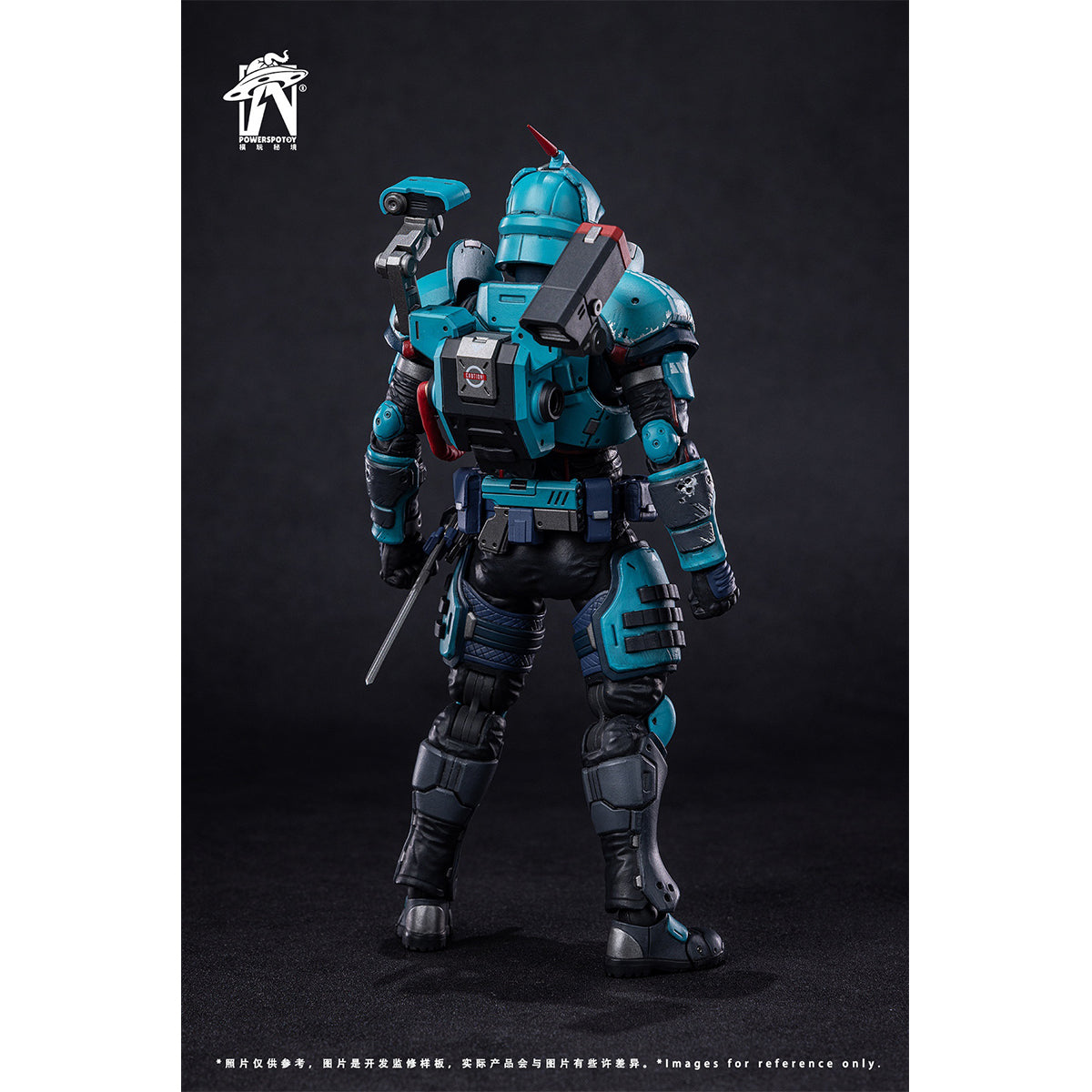 Powerspotoy Xpedion Steel Thunder Special Force Tactical ARM 1/12 Scale Action Figure & Diorama Base