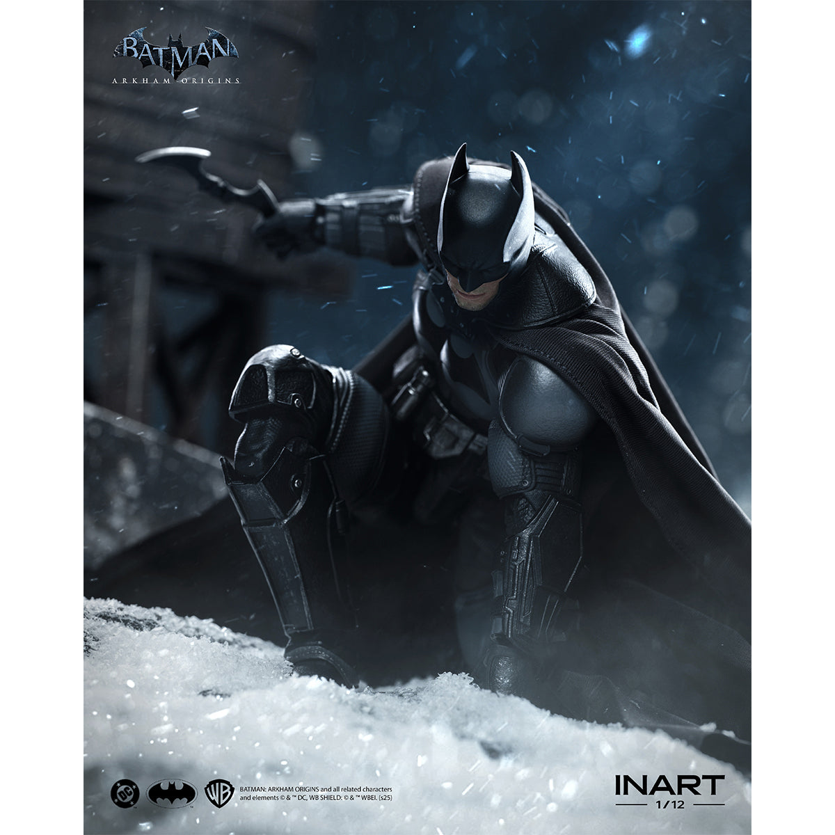 INART MAG G0003 Batman Arkham Origins 1/12 Scale Action Figure