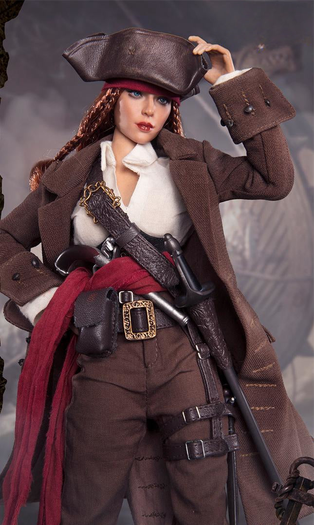 Figura coleccionable BBK: Capitana pirata, Sophia, estilo anime, miniatura a escala 1:6