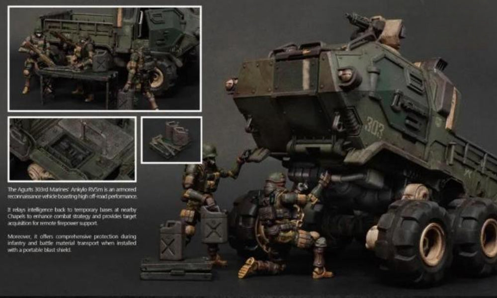 Figura coleccionable de Toys Alliance X Acid Rain: Acid Rain: Figura de acción miniatura Ash Camelbot HR57s 1:18 FAV-A49