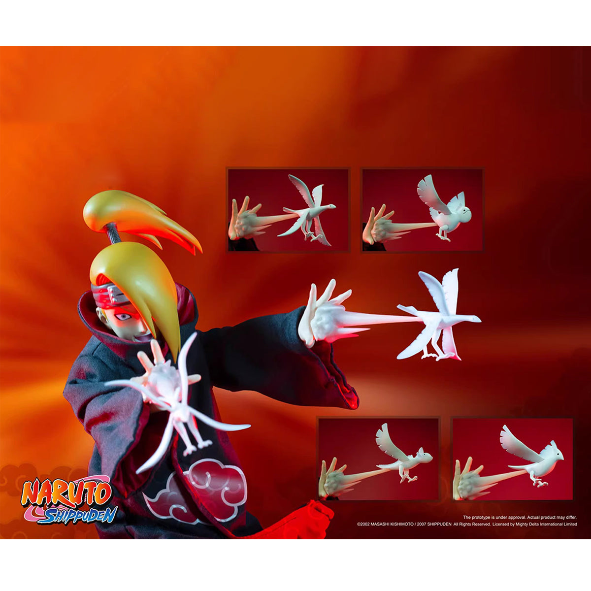 Zen Creations, Shippuden: Deidara, Normal Edition for Action Figure Full Set