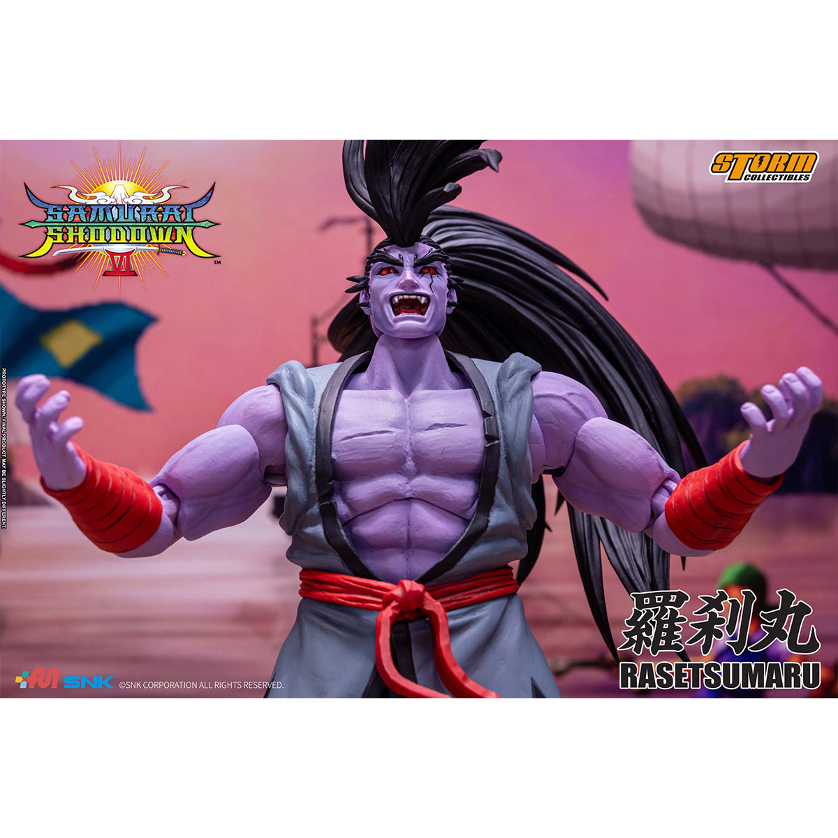 Storm Collectibles Samurai Shodown IV: Rasetsumaru 1/12 Scale Action Figure