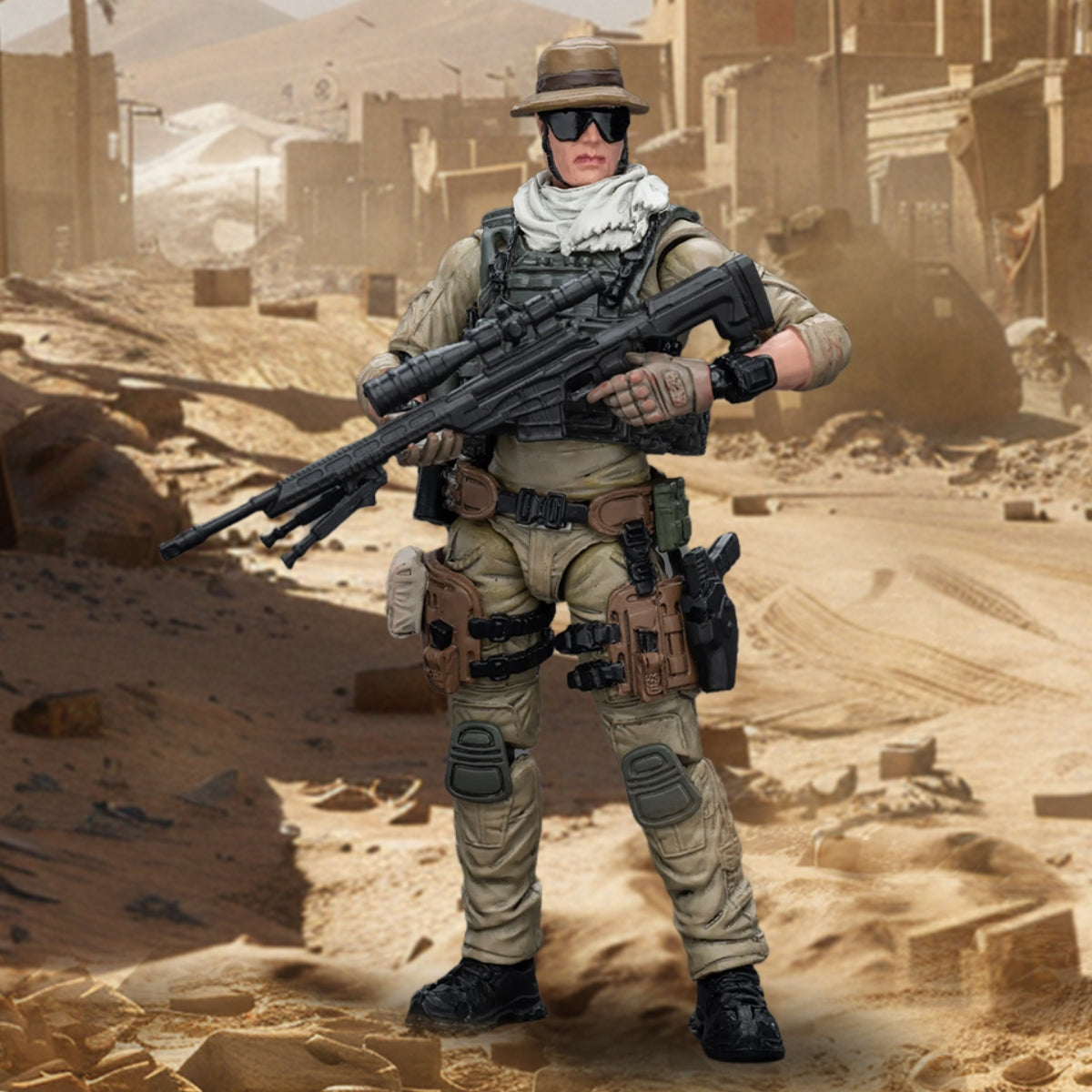 Figurines de tireurs d'élite JoyToy Hardcore Coldplay : escadron d'assaut Delta de l'armée américaine