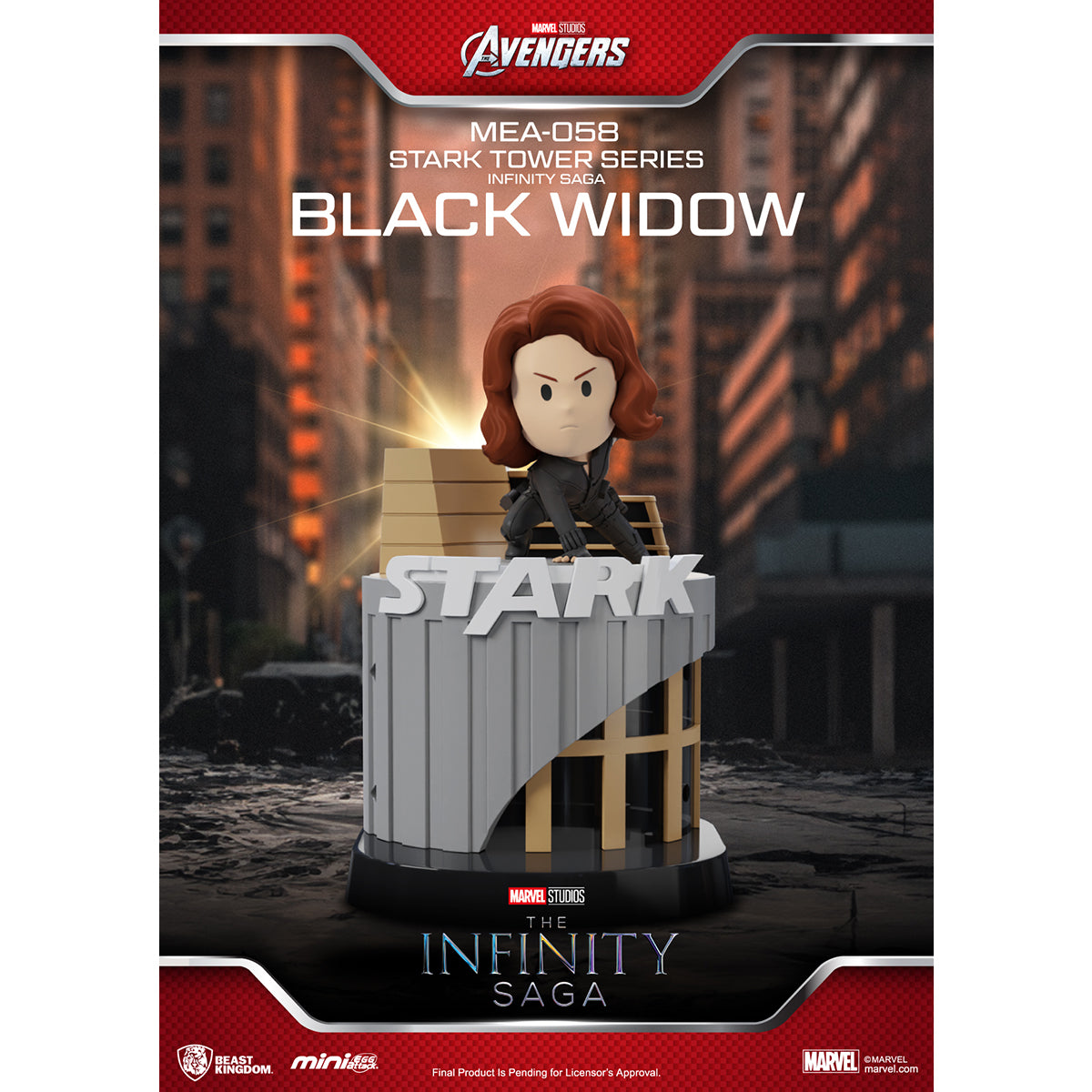 Beast Kingdom MEA-058 The Infinity Saga Stark Tower Series Randomly Single Blind Box Figure