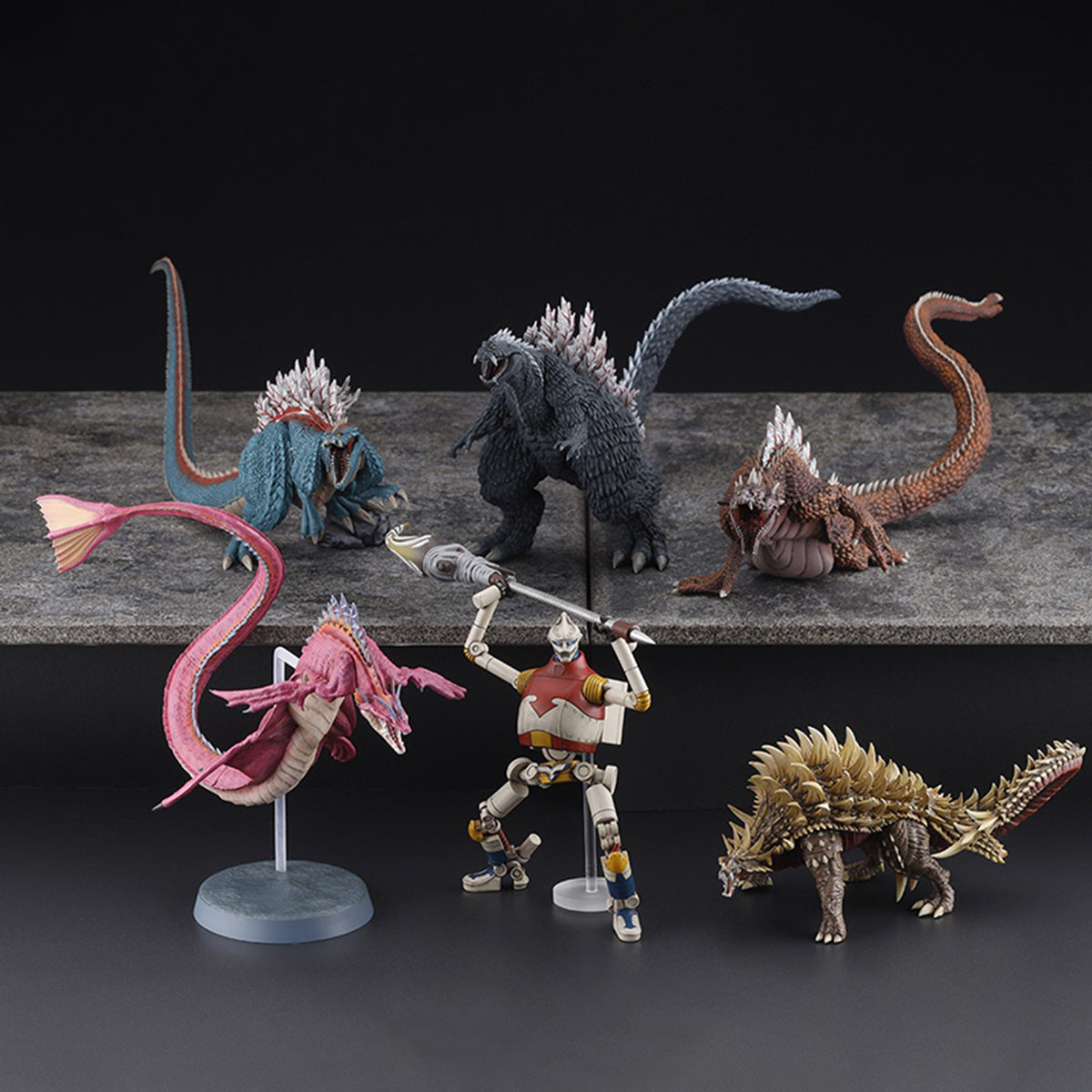 Art Spirits Hyper Modeling Gekuzo Series Godzilla Singular Point Statue
