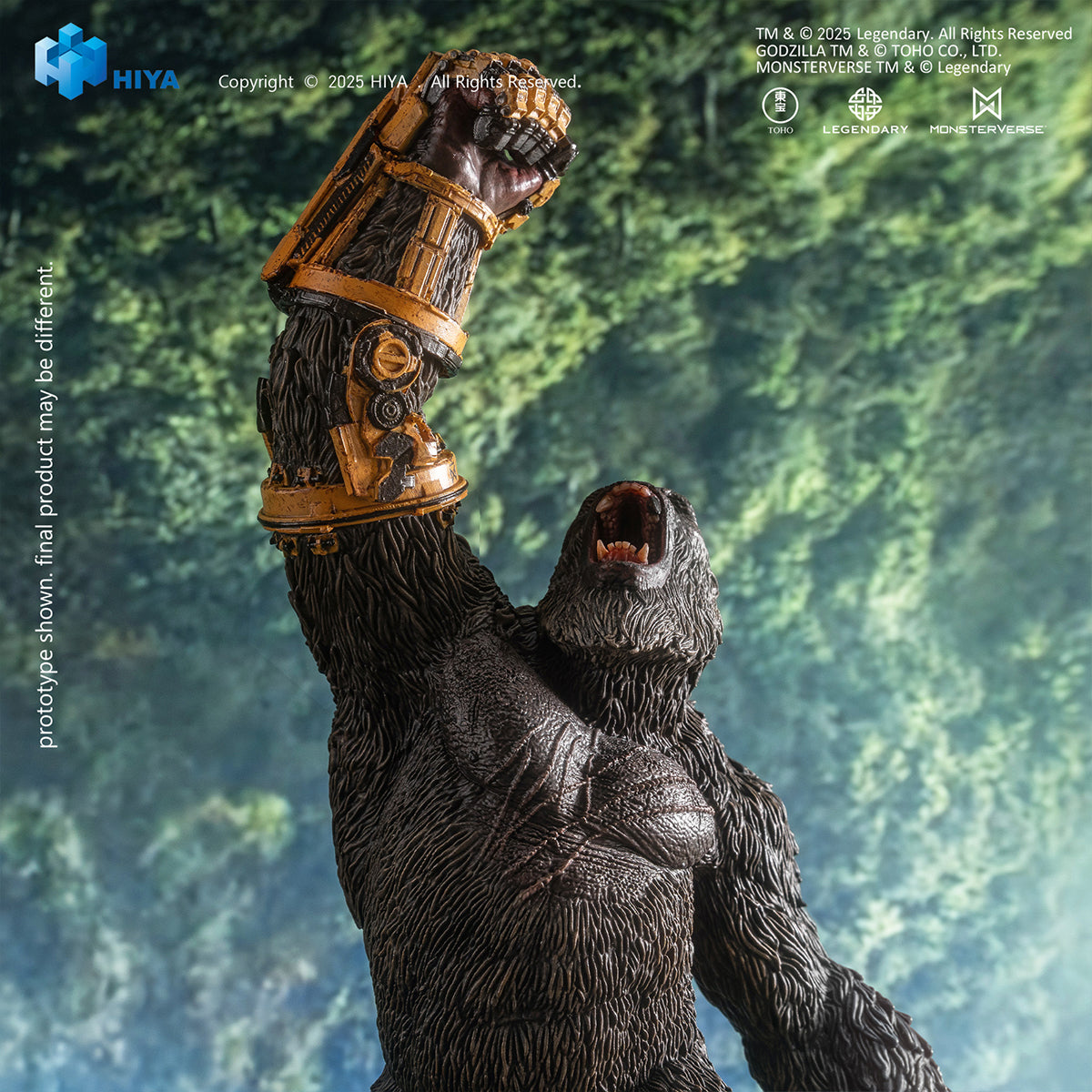 HIYA Godzilla vs Kong:The New Empire - Kong Mechanical Glove Edition Art Figurine