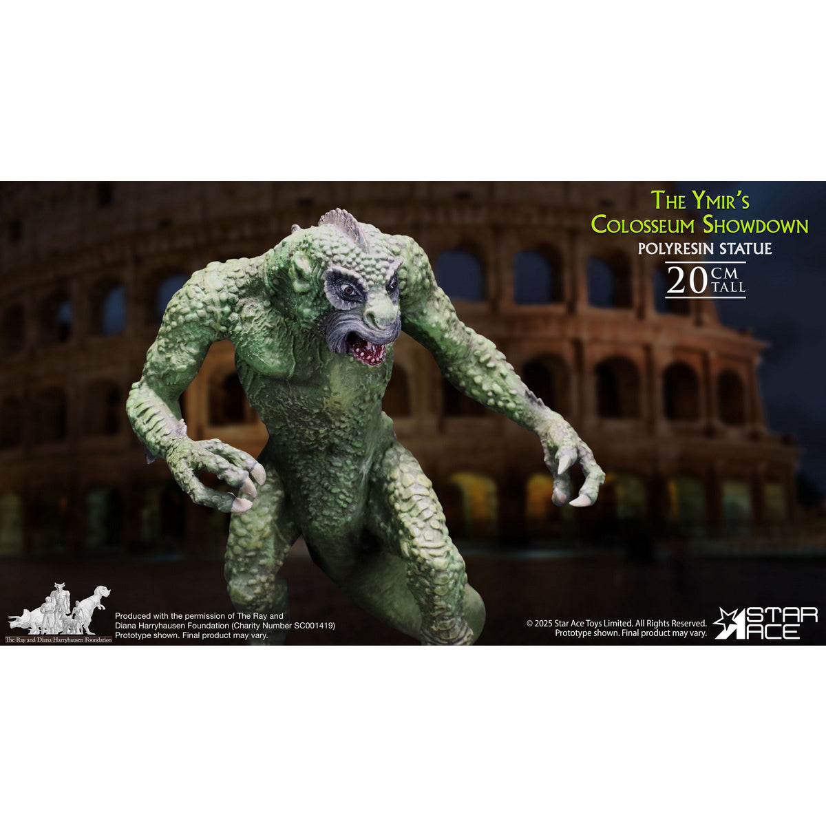 STAR ACE Toys The Ymir’s Colosseum Showdown & Pegasus The Flying Horse Ray Harryhausen Series 1/8 Scale Resin Art Figurine