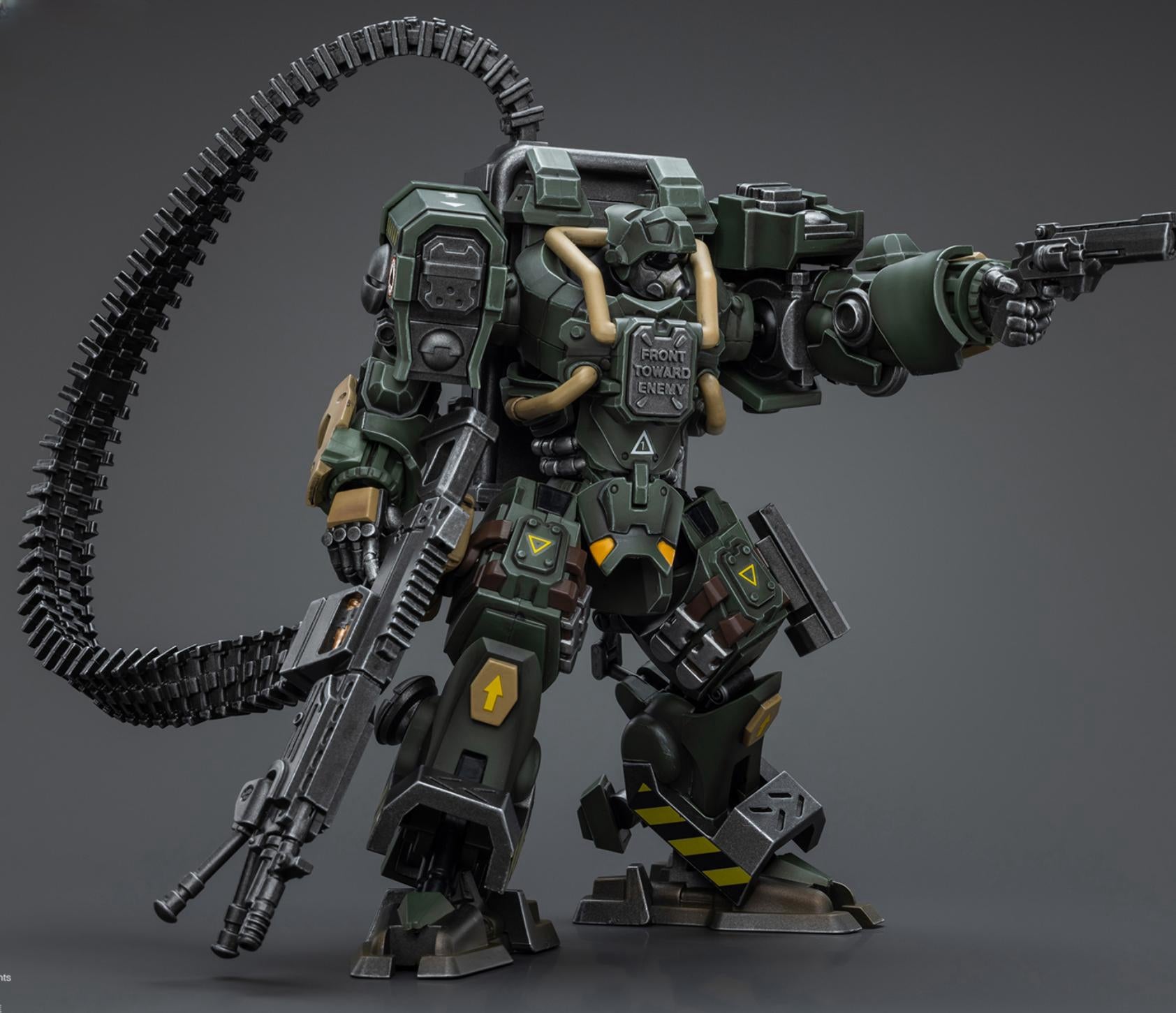 Figurine de collection JoyToy Infinity : Ariadna Blackjacks, 10e Bataillon des Rangers Lourds AP HMG, échelle 1:18, figurines d'action JT9756