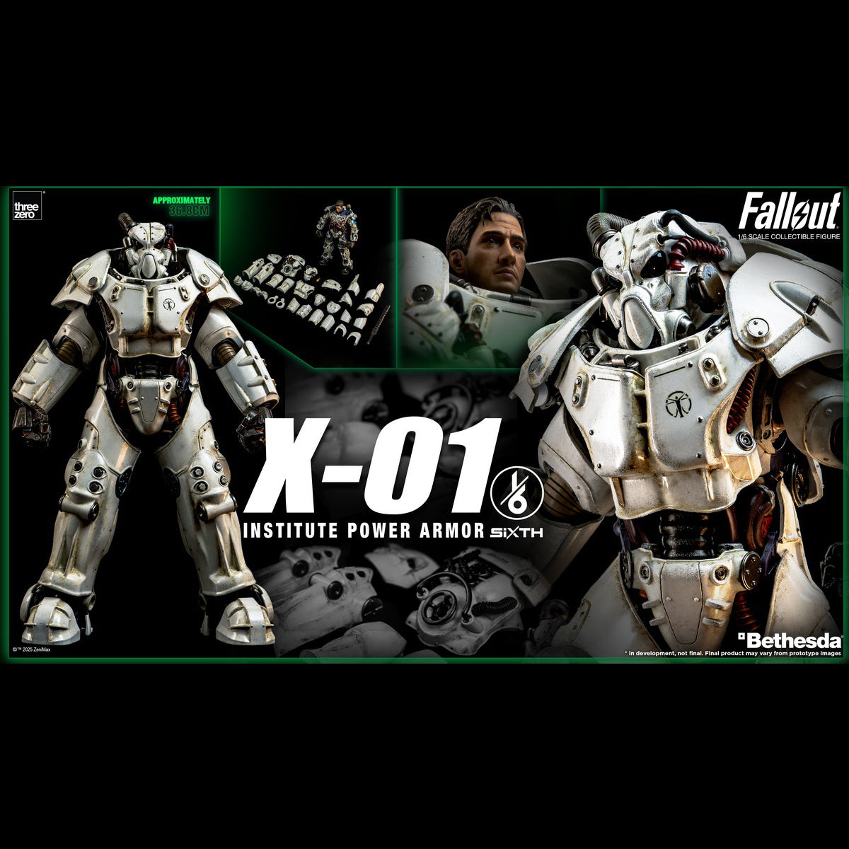 Threezero Fallout X-01 Power Armor 1/6 Scale Action Figure
