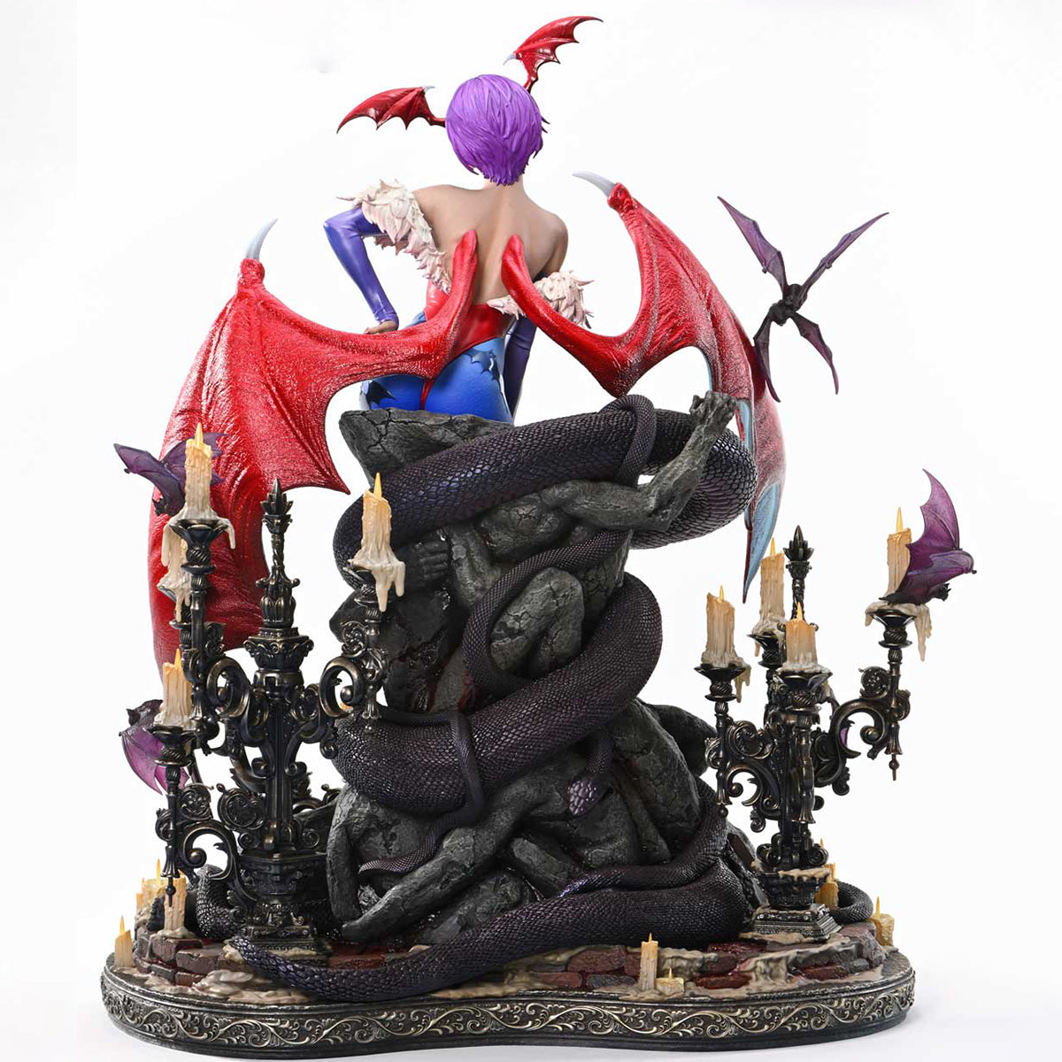 Prime 1 Statue, Darkstalkers Real Elite Masterline Darkstalkers Lilith, 1/4 Scale Art Figurine