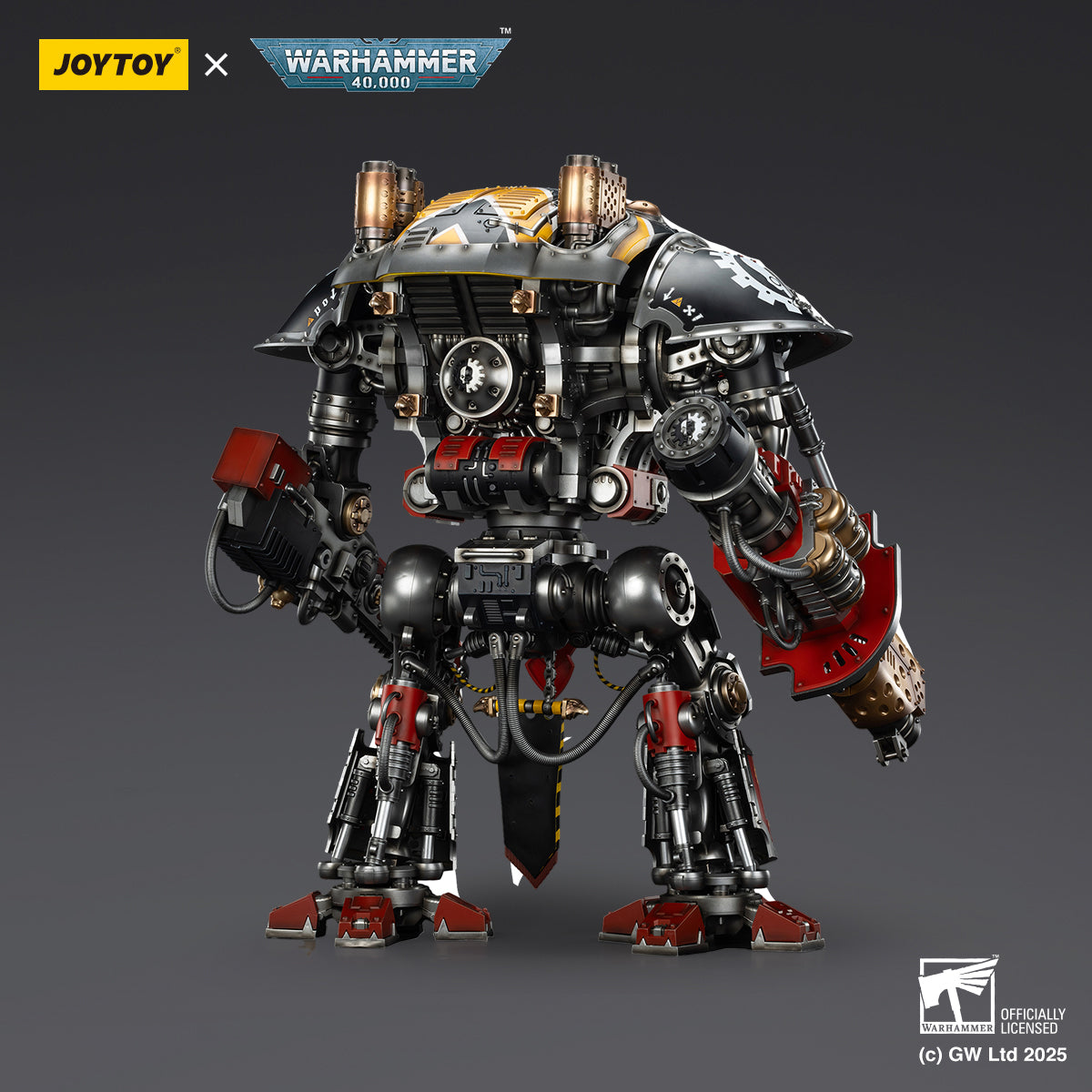 (Only Shipped to the US) JOYTOY Warhammer 40,000 1/18 Imperial Knights House Raven Knight Errant JT9305 Action Figures