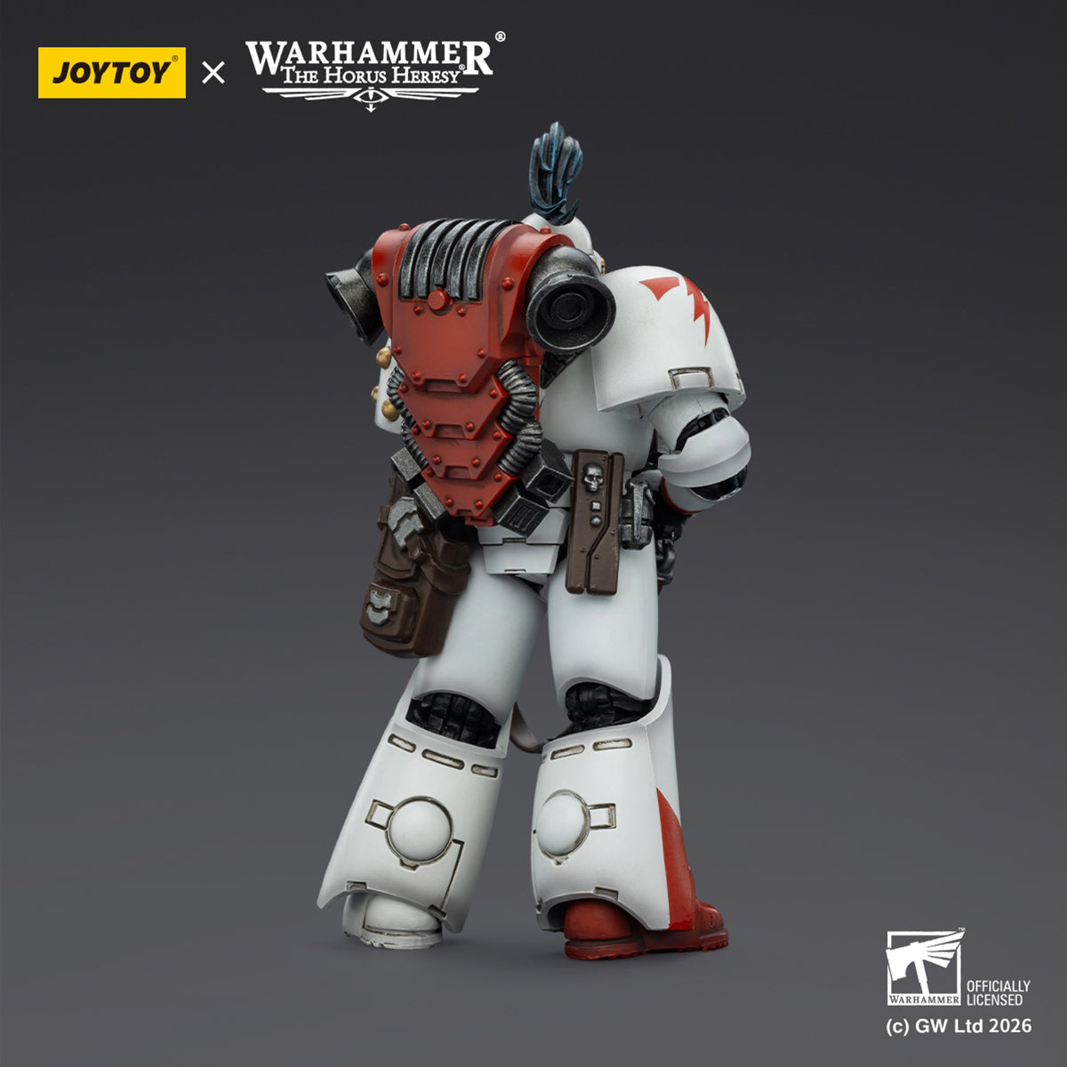 JOYTOY Warhammer 40,000 White Scars MKVI & MKIll Tactical Legionary 1/18 Scale Action Figure