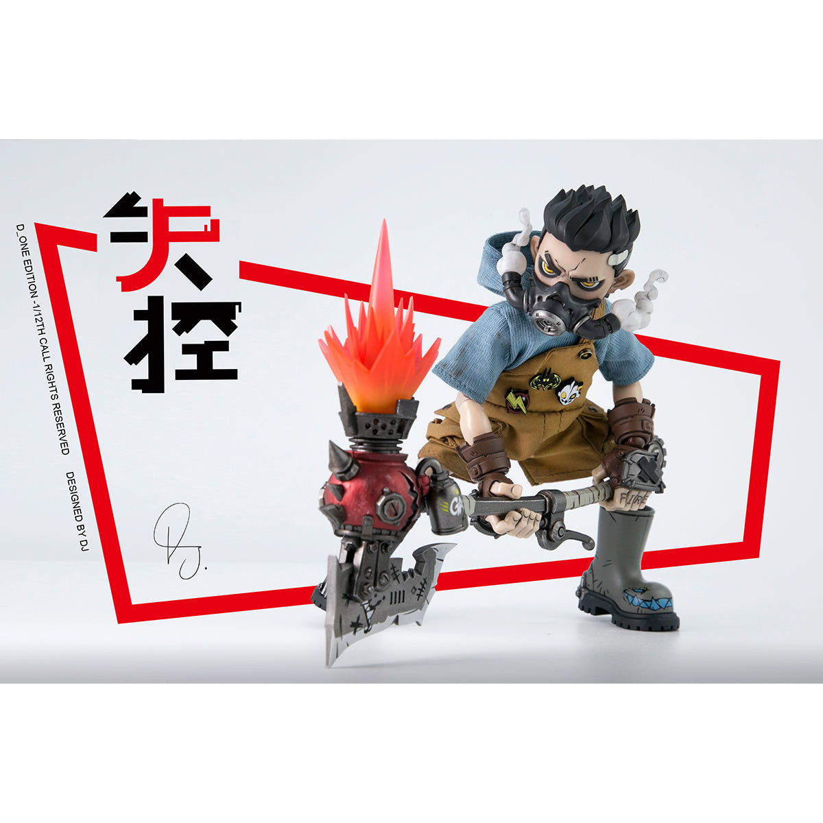 D_ONE STUDIO YaZai 1/12 Scale Action Figure