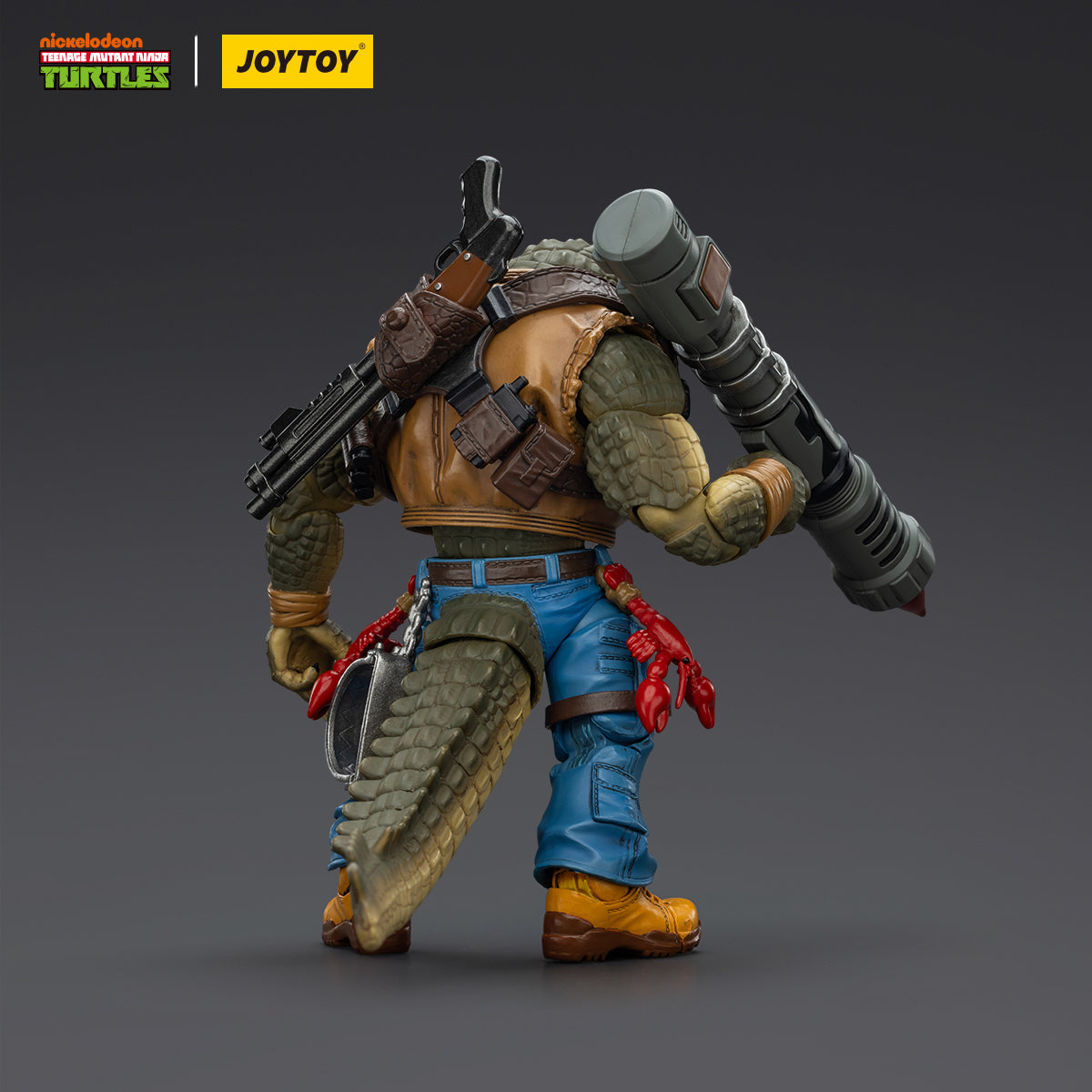 JOYTOY TMNT-Metalhead & TMNT-Leatherhead 1/18 Scale Action Figure