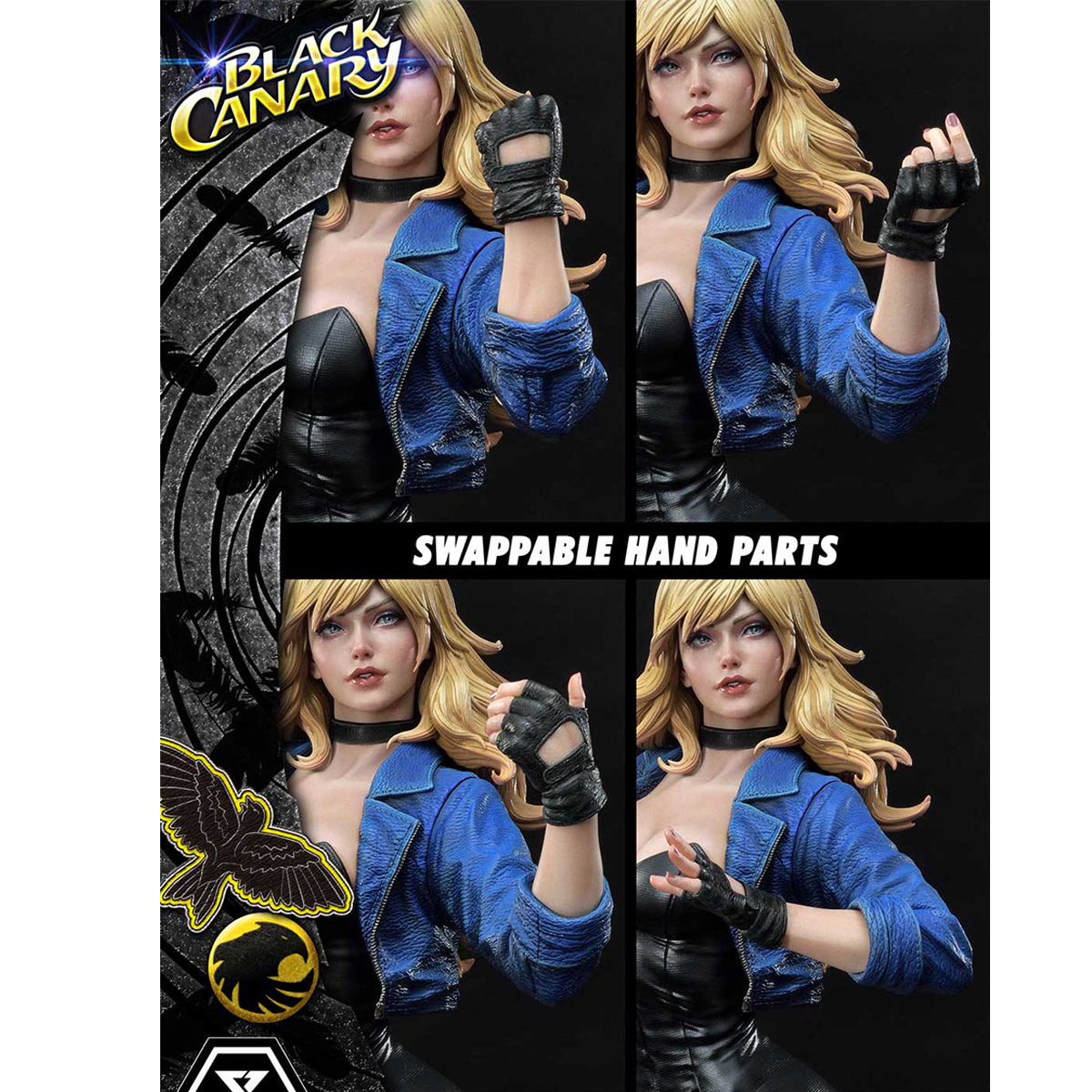 Prime 1 Studio, Black Canary Bonus Version, Statue Figurine