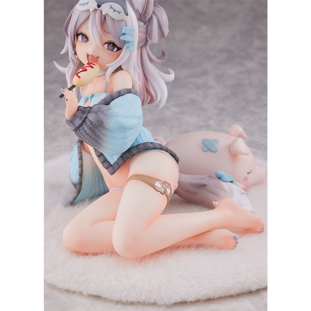 Vivify Goodnight Big Gray Wolf - Hui Nai Standard Edition Art Anime Statue
