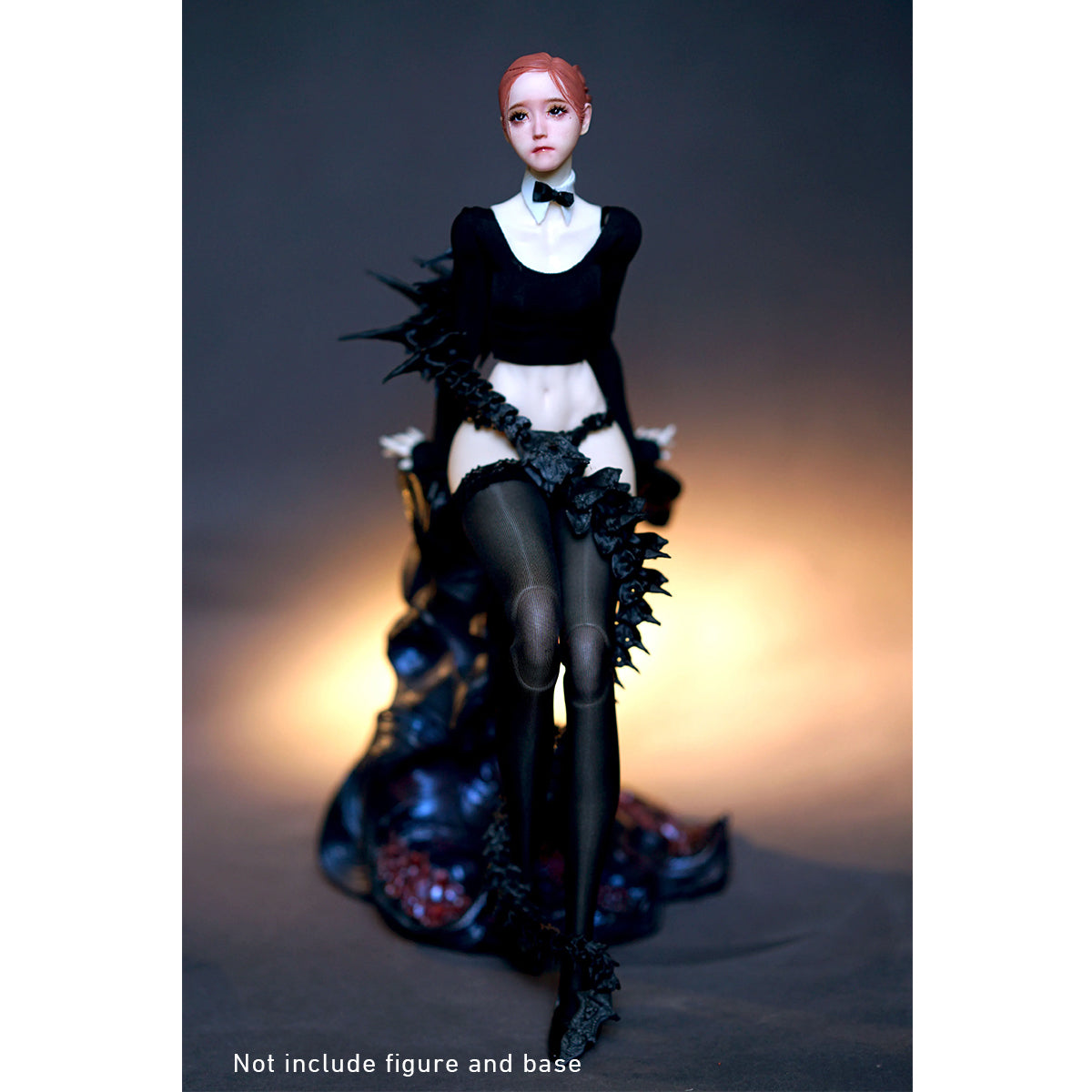 Dim Light Girl, Chufu Wardrobe Vol. 6 - Desktop Sweetheart Gymnastics Outfit/Chufu Wardrobe Vol. 5 - Hell Maid Little Black Dragon, Doll Clothes Accessory for 12-inches Figure