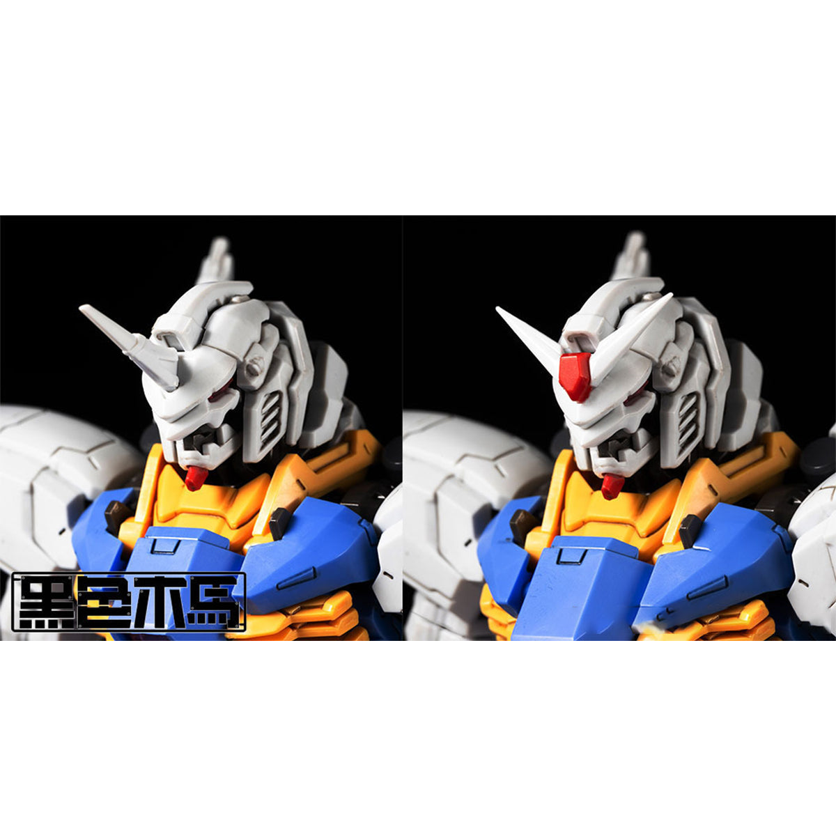 Black Trojan, Beast Machine Steel Cable Double Antenna Style., 1/100 Scale Model Kits Assembly