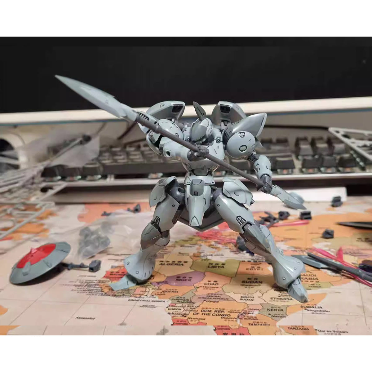 Sheik Mainland Super Cavalry Actaeon (Dual Head Sculpts) 1/144 Scale Assembly Model Kits