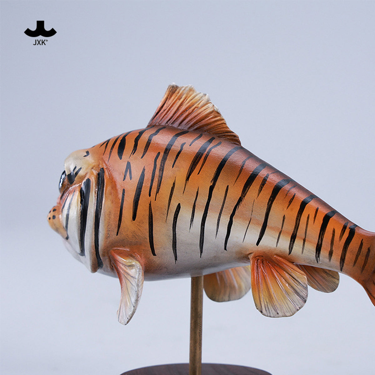 JXK Tiger-Growl Fish Static Expertly Hand-Painted Lifelike Animal Figurine
