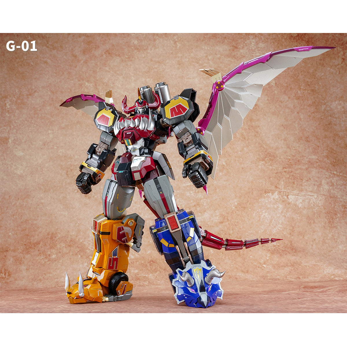 Beasts King Model Transformable Dino Megazord Action Figure