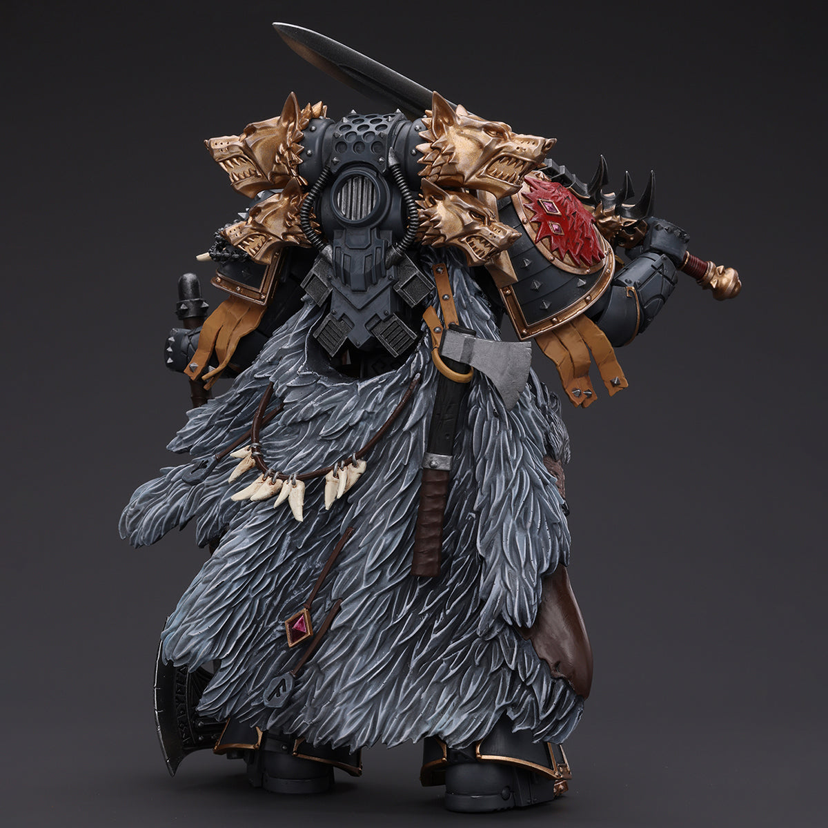 JoyToy Warhammer "The Horus Heresy": Space Wolves Leman Russ Primarch of the VIth Legion, Action Figures