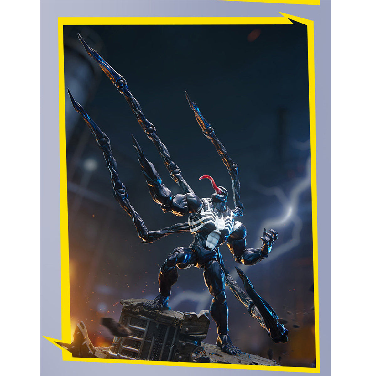 BLOKEES Marvel Rivals Champion Class Spider-Man CC-06 & Venom CC-07 Assembly Model Kit