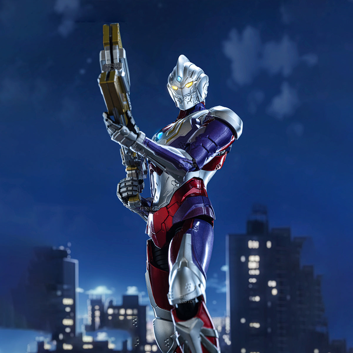 ZD Toys 1/10 Ultraman Tiga UA-A07 Action Figures