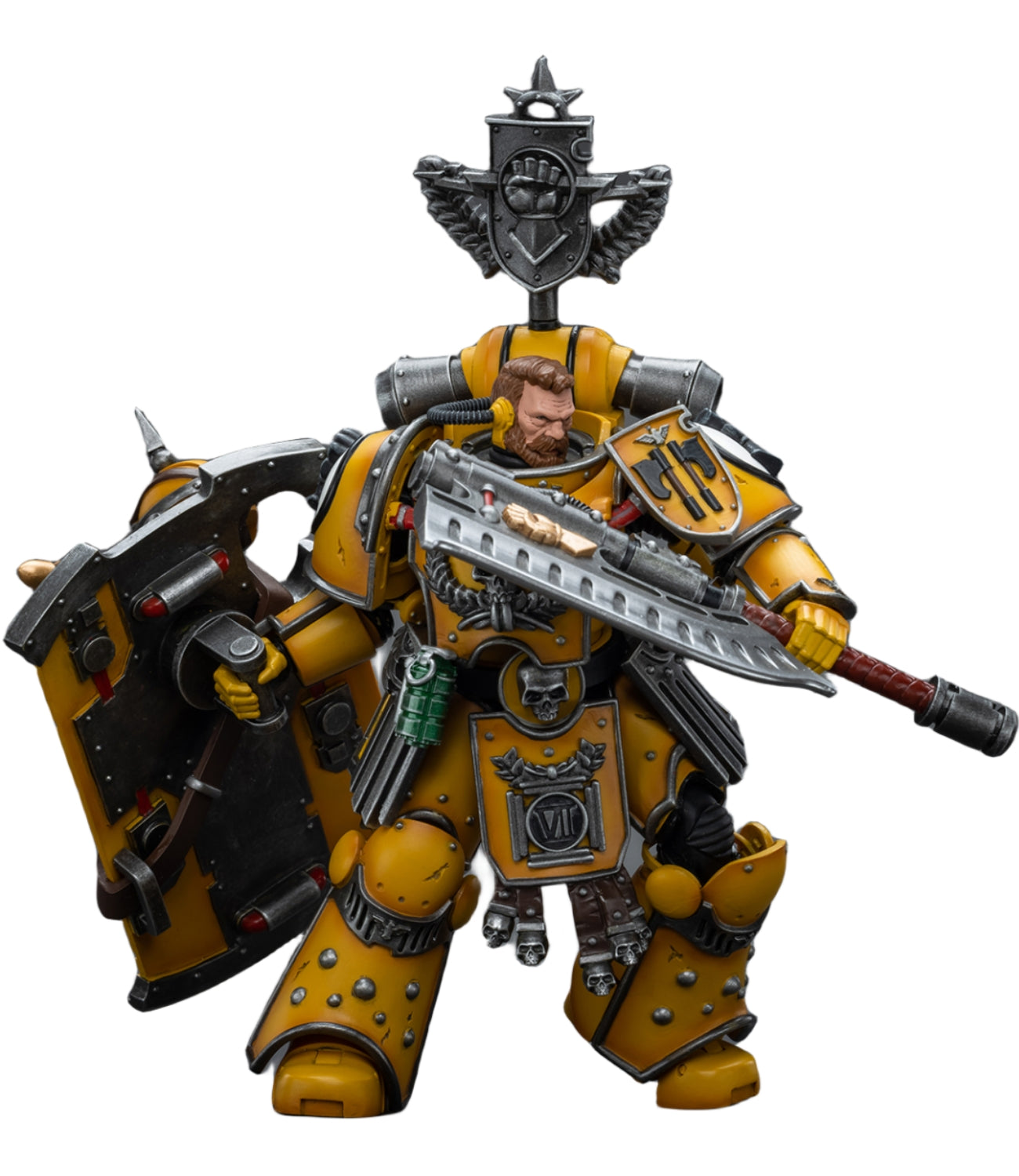Figurine de collection JoyToy 30K The Horus Heresy : Imperial Fists Fafnir Rann, échelle 1:18, JT9145