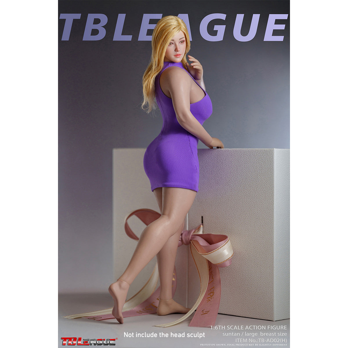 TBLeague Female Plump Seamless Steel Skeleton Body 1/6 Scale Action Figure Body