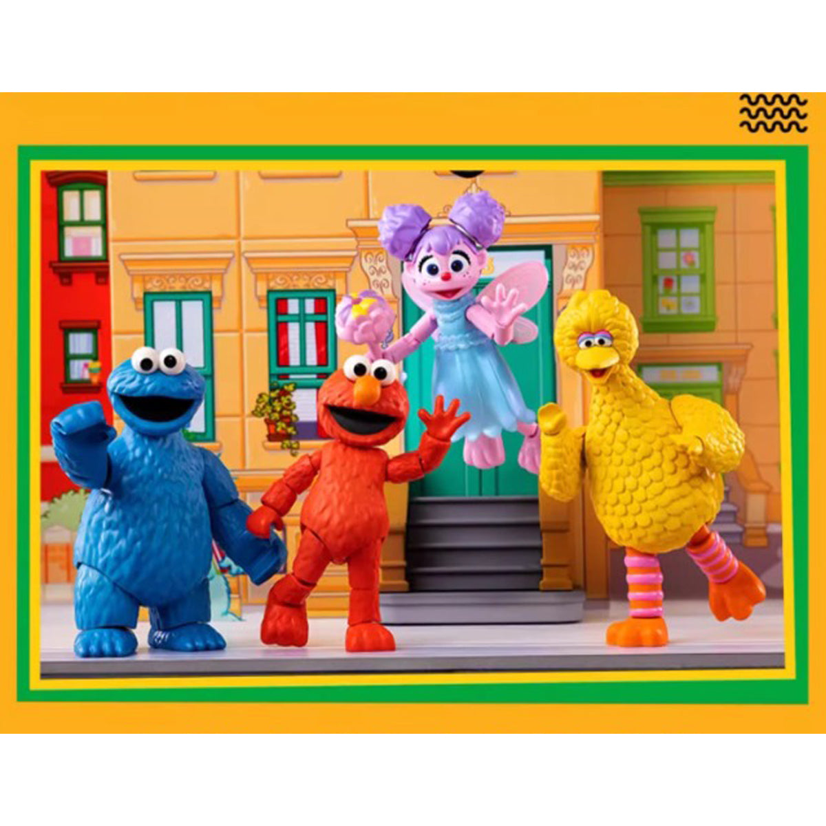Blokees Sesame Street Friends Series 1st 74840 Open Box Figures