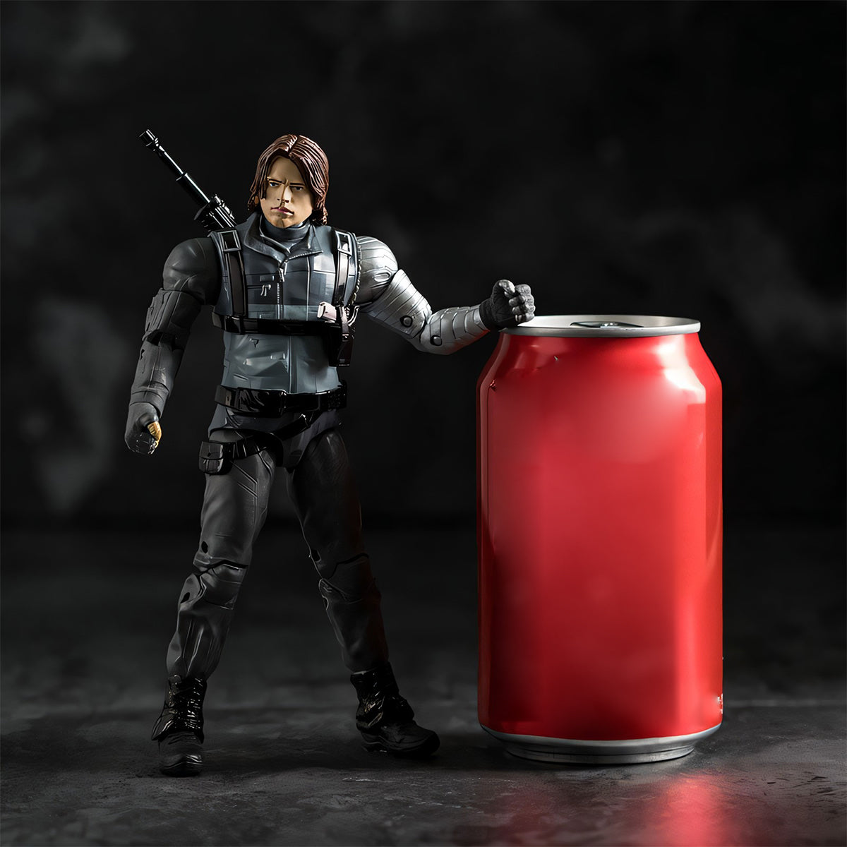 ZD Toys Action Figure Full Set: 7-inch Articulated Classic Series with Stand Version: Winter Soldier