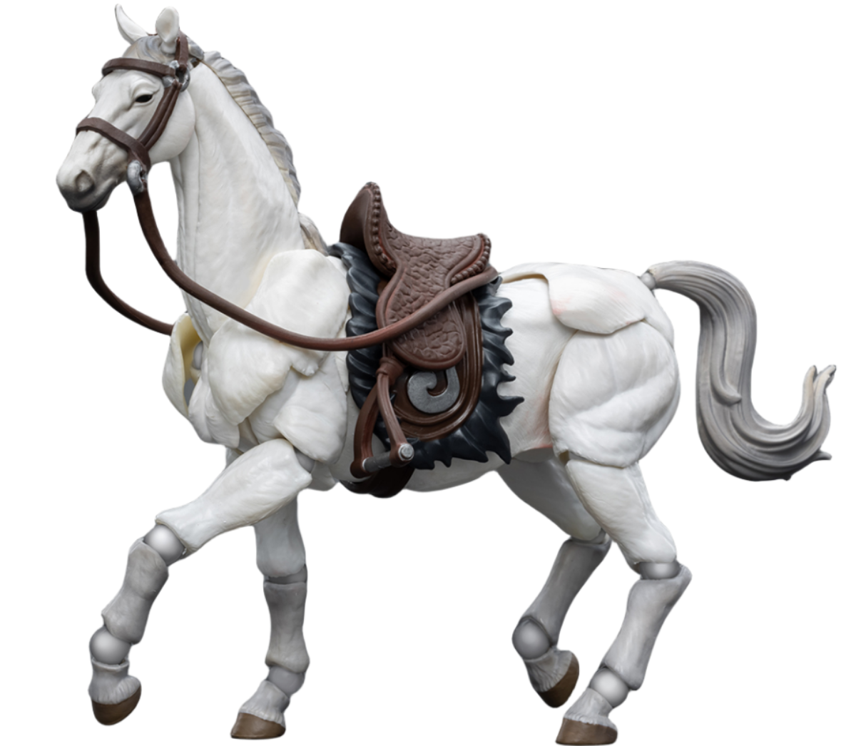 JoyToy Warhammer 40K Figurine à collectionner : Dark Source JiangHu War Horse White Figurines d'action à l'échelle 1/18 JT7998 (War Horse White)