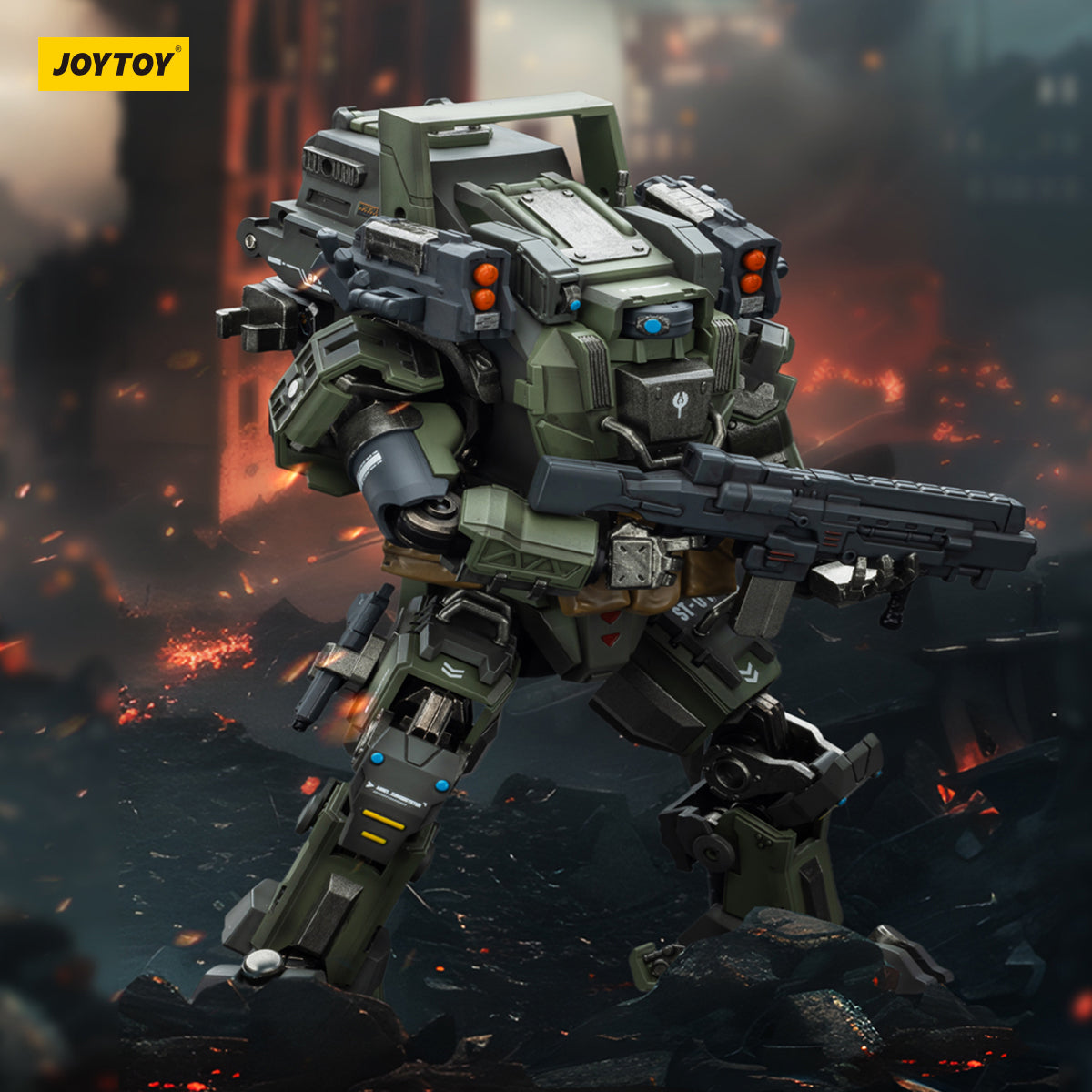 JOYTOY Dark Source 1/25 APOC Series Bedrock Standard Combat Type Mecha JT01659 Assembly Model Kits