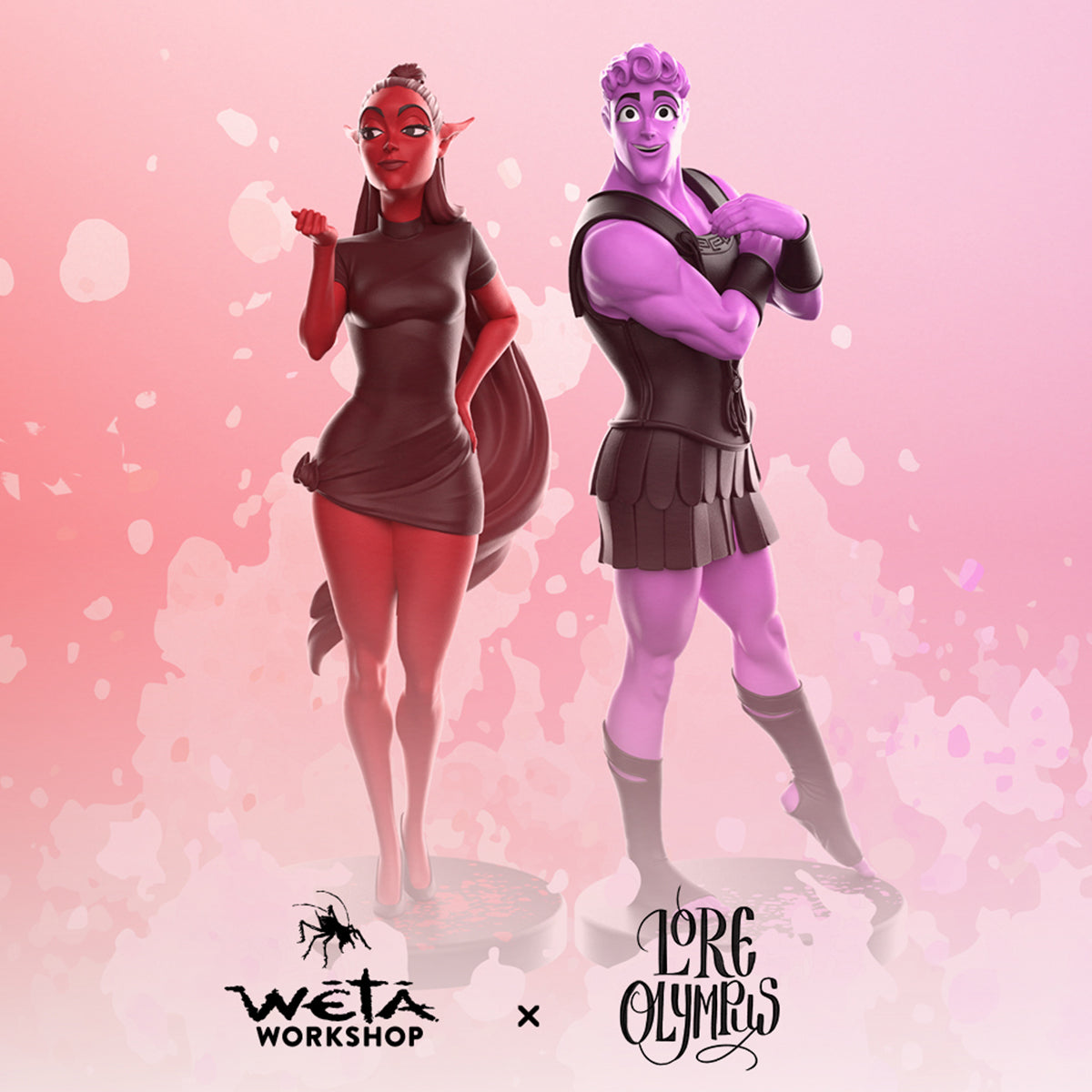 WETA Workshop Lore Olympus Vinyl Figure - Minthe Art Statue
