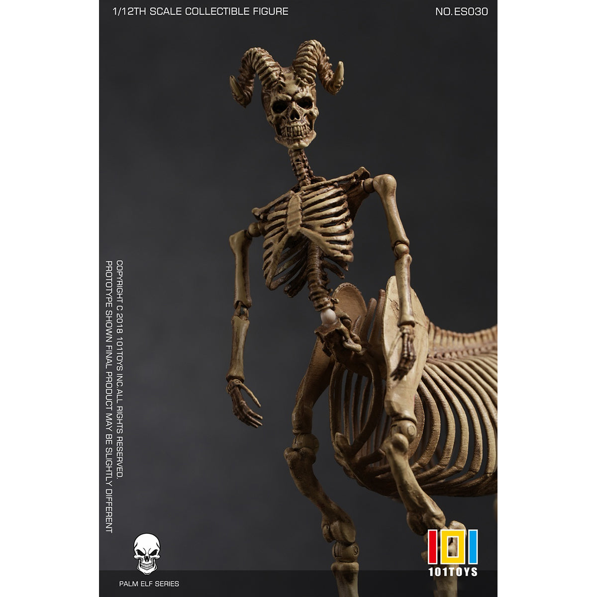 101TOYS PALM ELF SERIES Skeleton Movable Unicorn & Horse & Centaur Three Person Set 1/12 Scale Action Figure