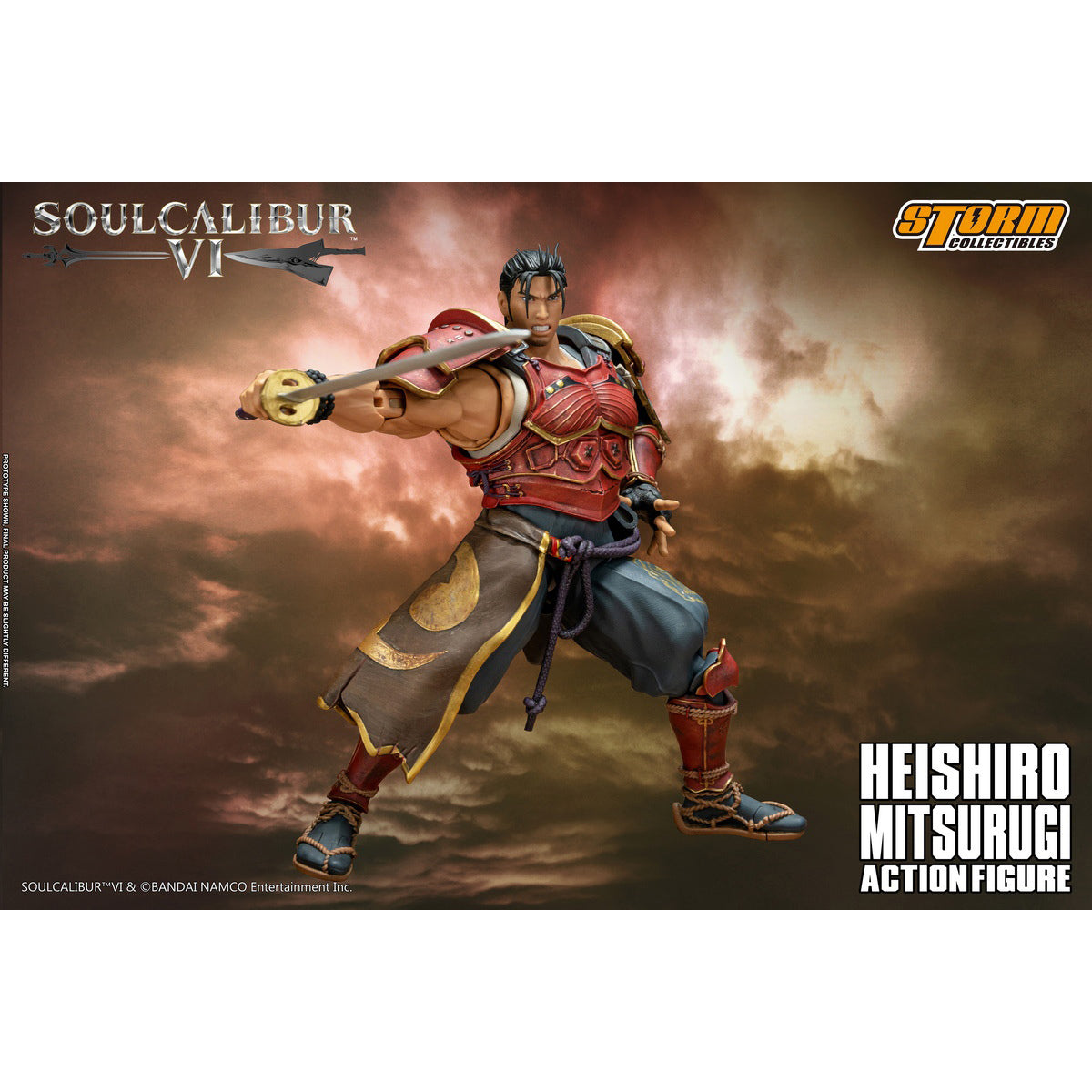 Storm Collectibles SOULCALIBUR VI: HEISHIRO MITSURUGI 1/12 Scale Action Figure