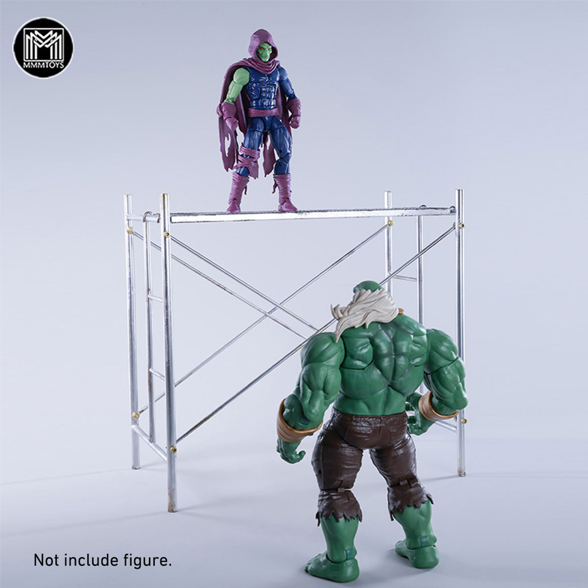 MMMTOYS Industrial Scaffolding Scene Base Fit 1/12 Scale Action Figure