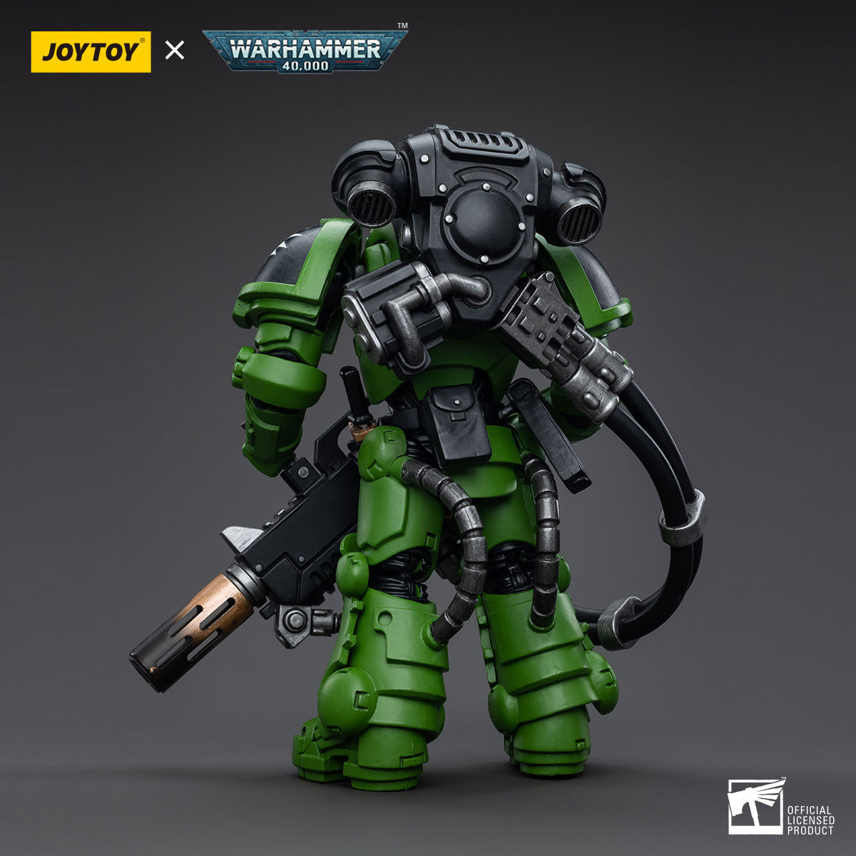 JOYTOY Salamanders Eradicators Sergeant Bragar/Brother T'Kren/Captain Adrax Agatone 1/18 Scale Action Figure