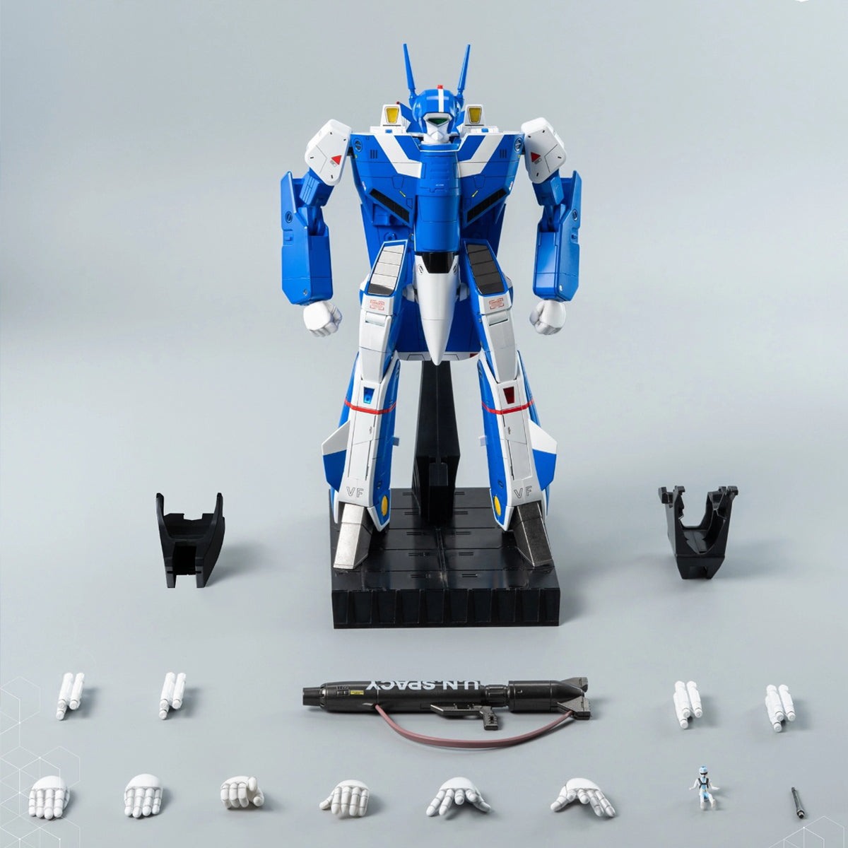Figuras de acción Threezero ROBOTECH VF-1J Veritech Max Sterling