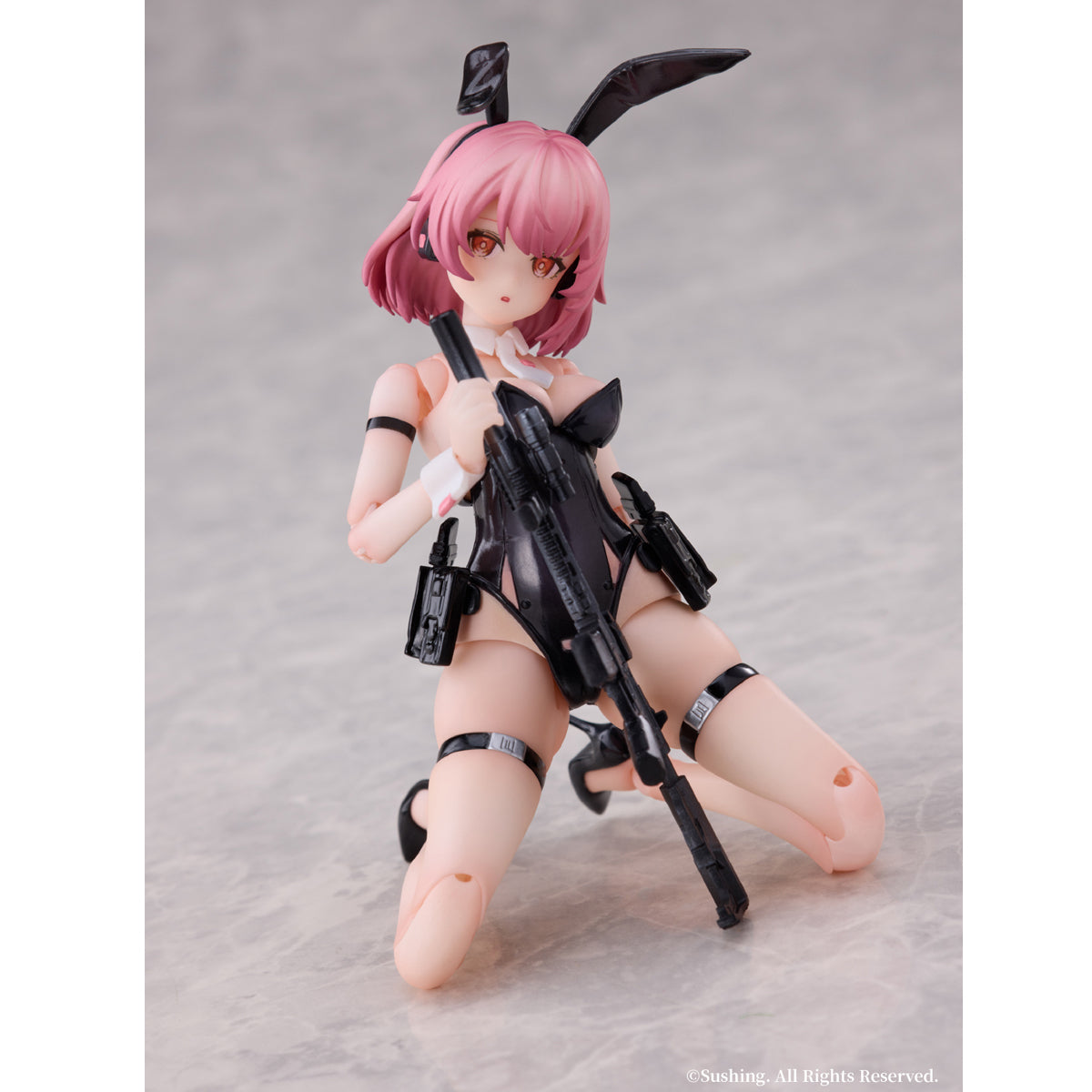 Sushing, Rabbit Bunny Rapid Squad Force: Assault Trooper - BELKA, Anime Action Figure