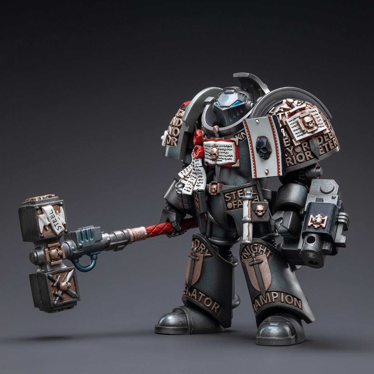 JOYTOY Warhammer 40,000 Grey Knights Terminator Caddon Vibova Action Figures