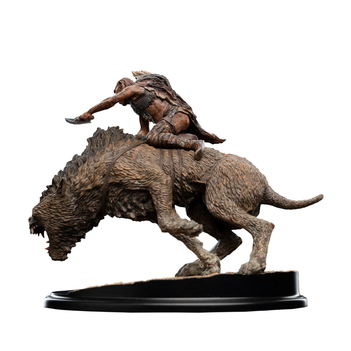 WETA Workshop 86-01-04752 The Lord of the Rings Trilogy Sharku on Warg Art Figurine